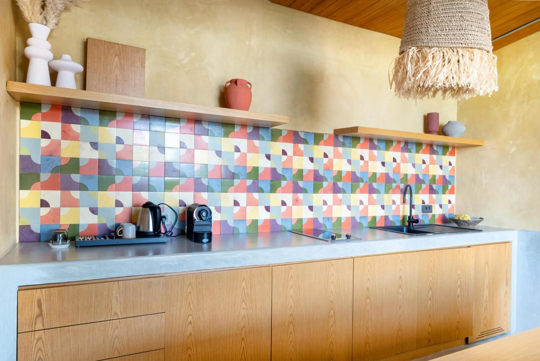 Kitchen or kitchenette in Birdcage 33 Hotel - Adult Only