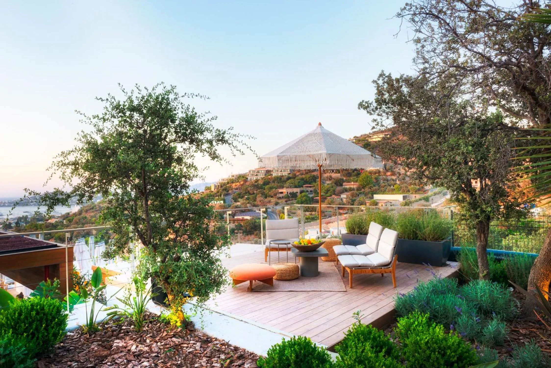 Patio in Birdcage 33 Hotel - Adult Only