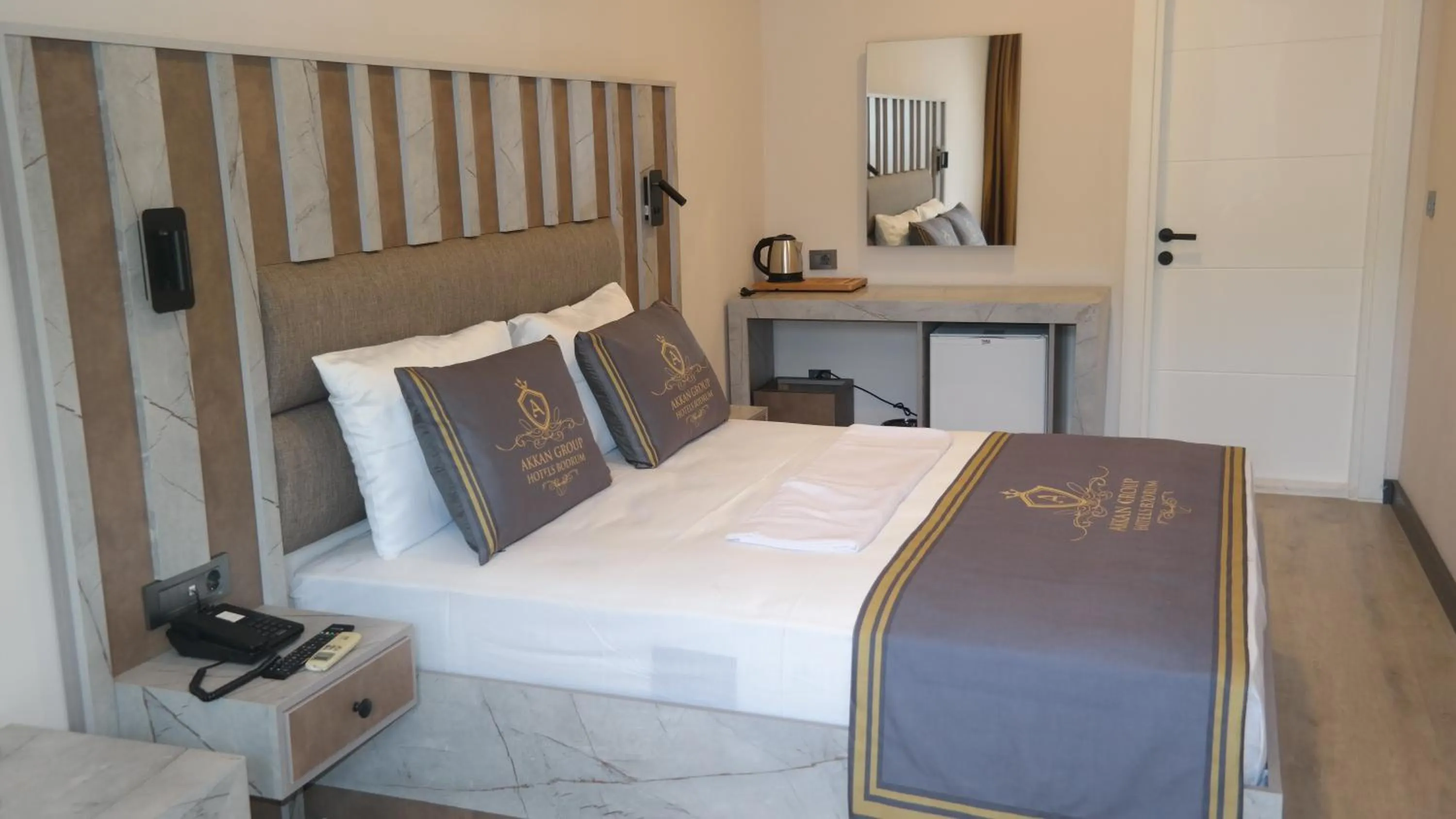 Bed in ByAKKAN HOTEL