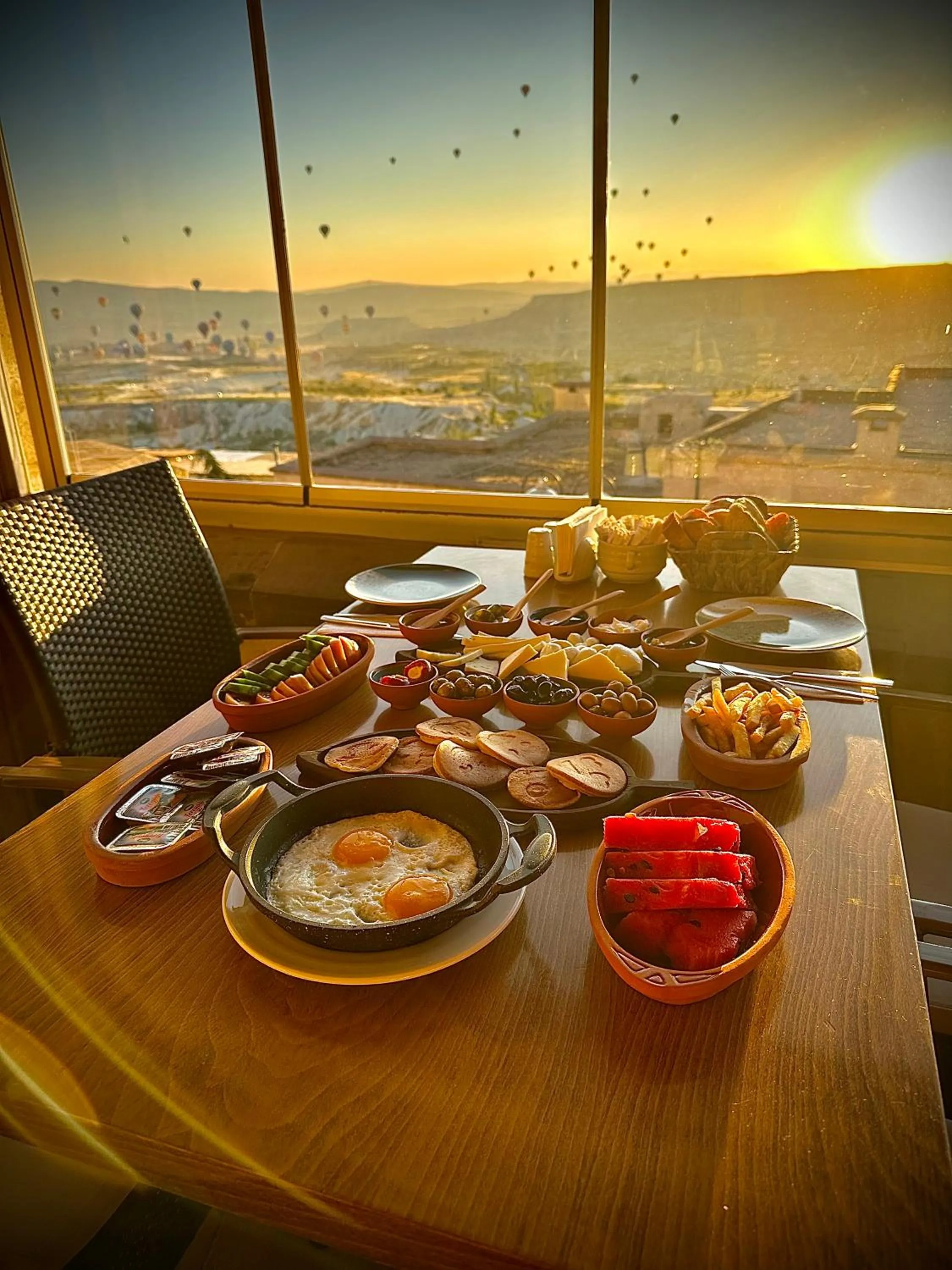 Breakfast in Aden Hotel Cappadocia