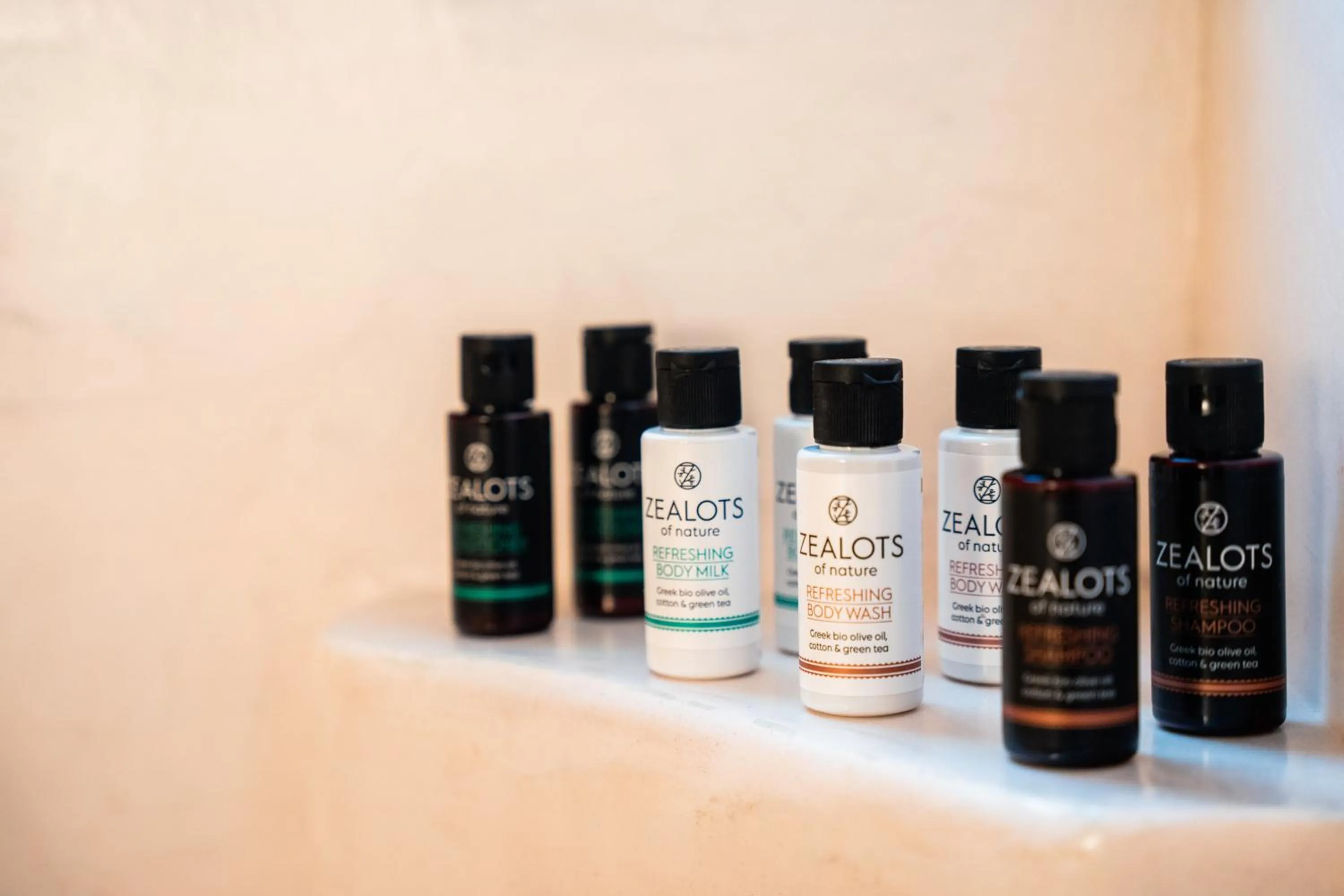 Bathroom in Divino Suites