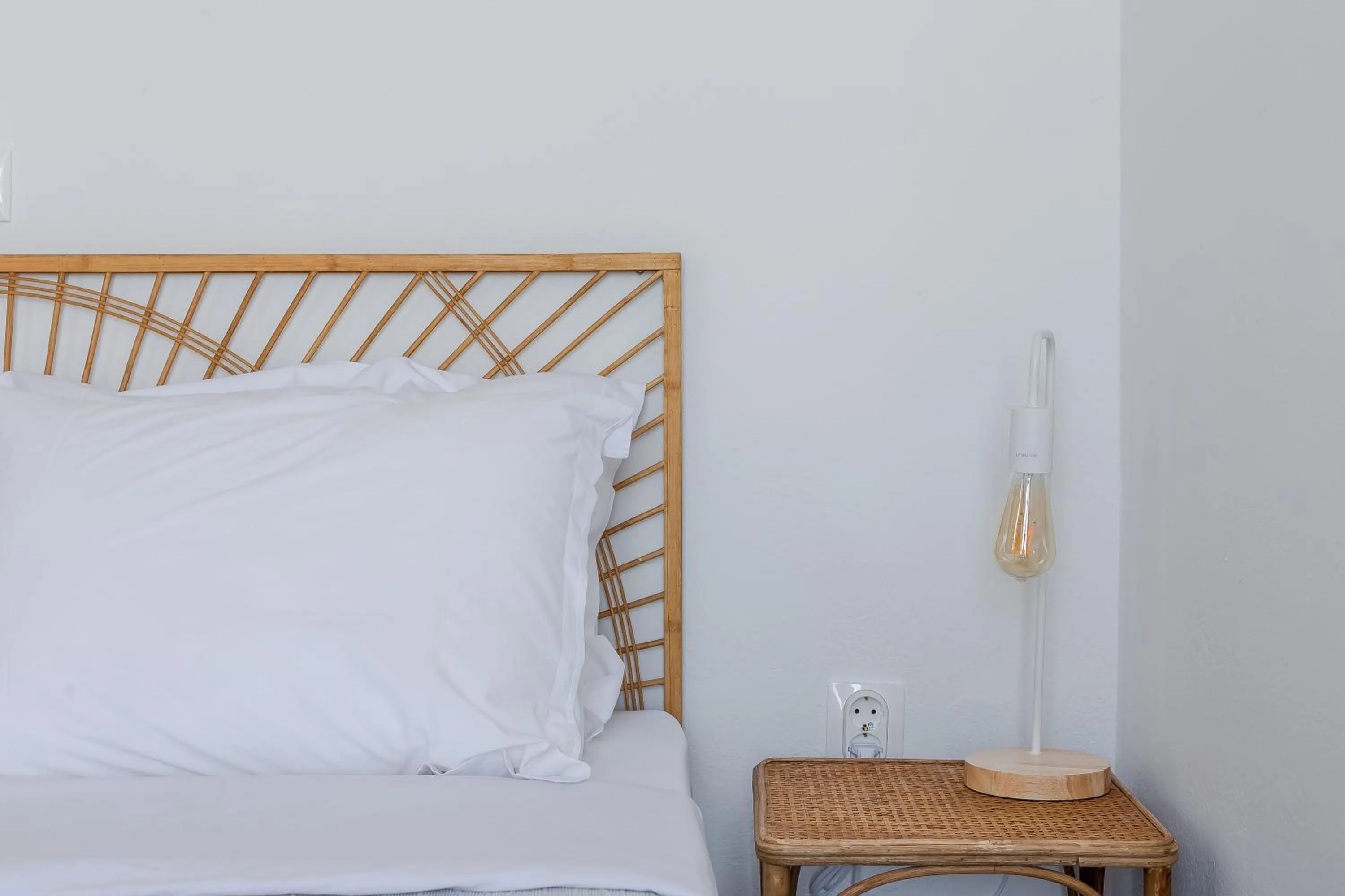 Bed in Divino Suites