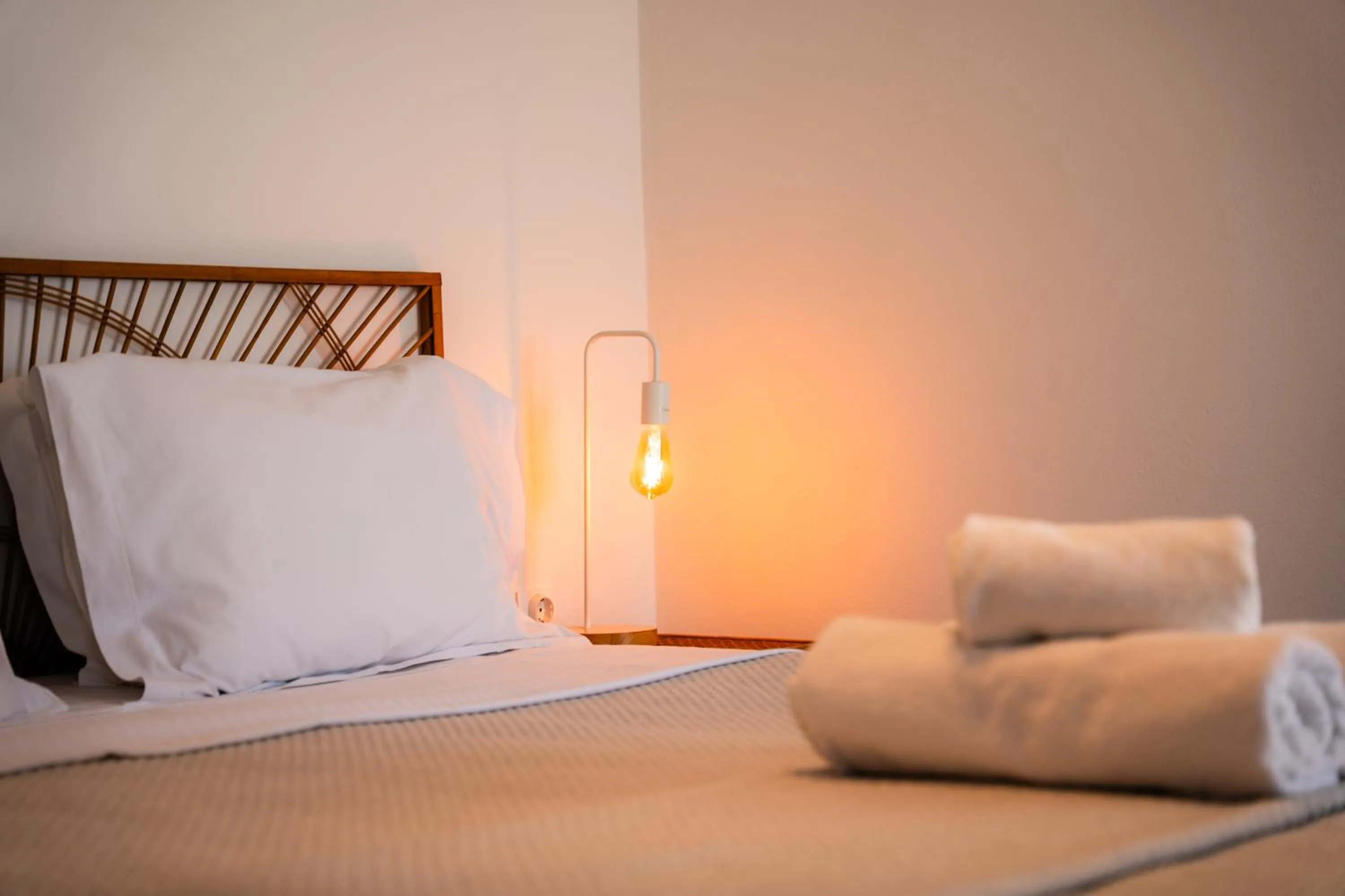 Bed in Divino Suites