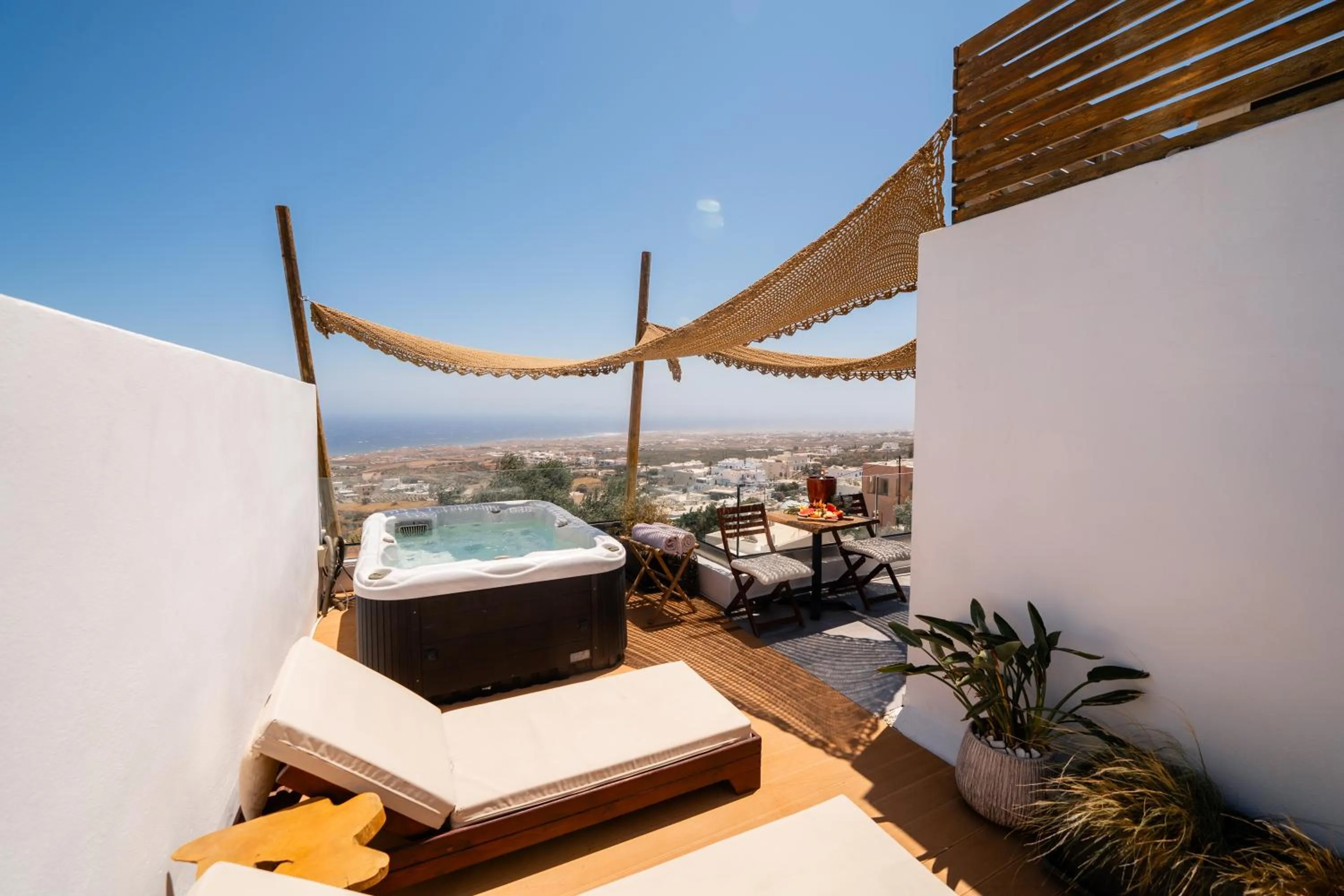 Patio in Divino Suites