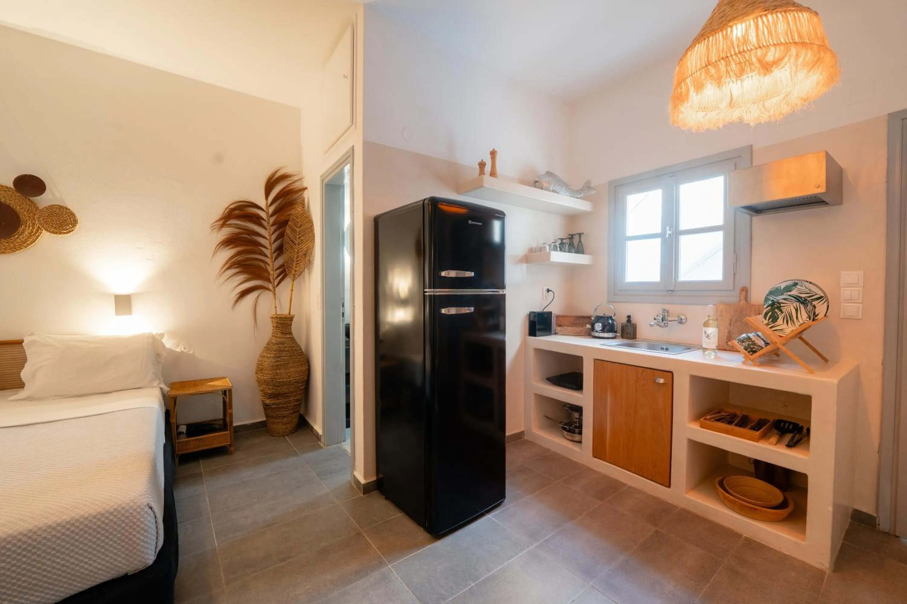 Bed in Divino Suites