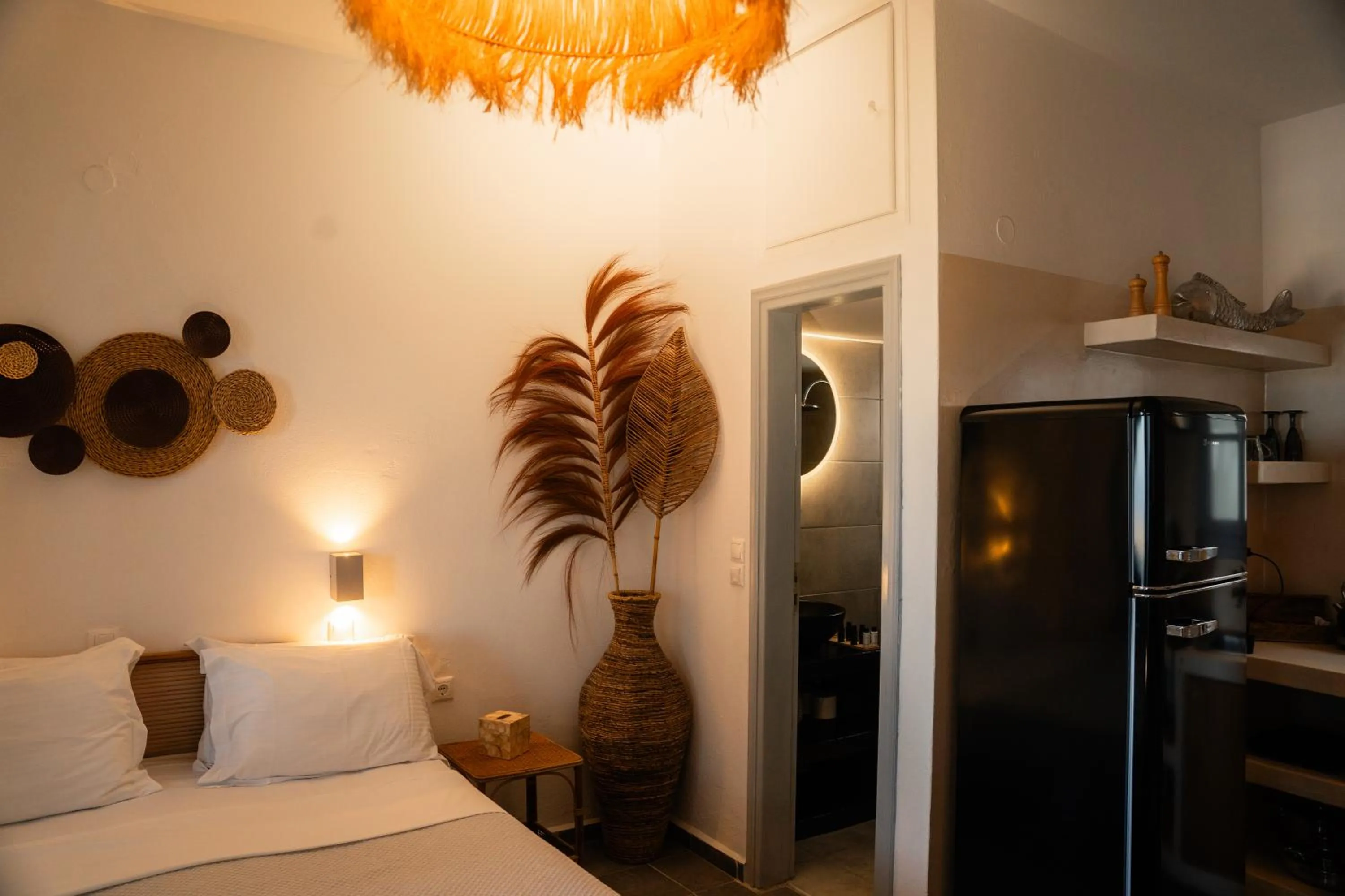 Bed in Divino Suites