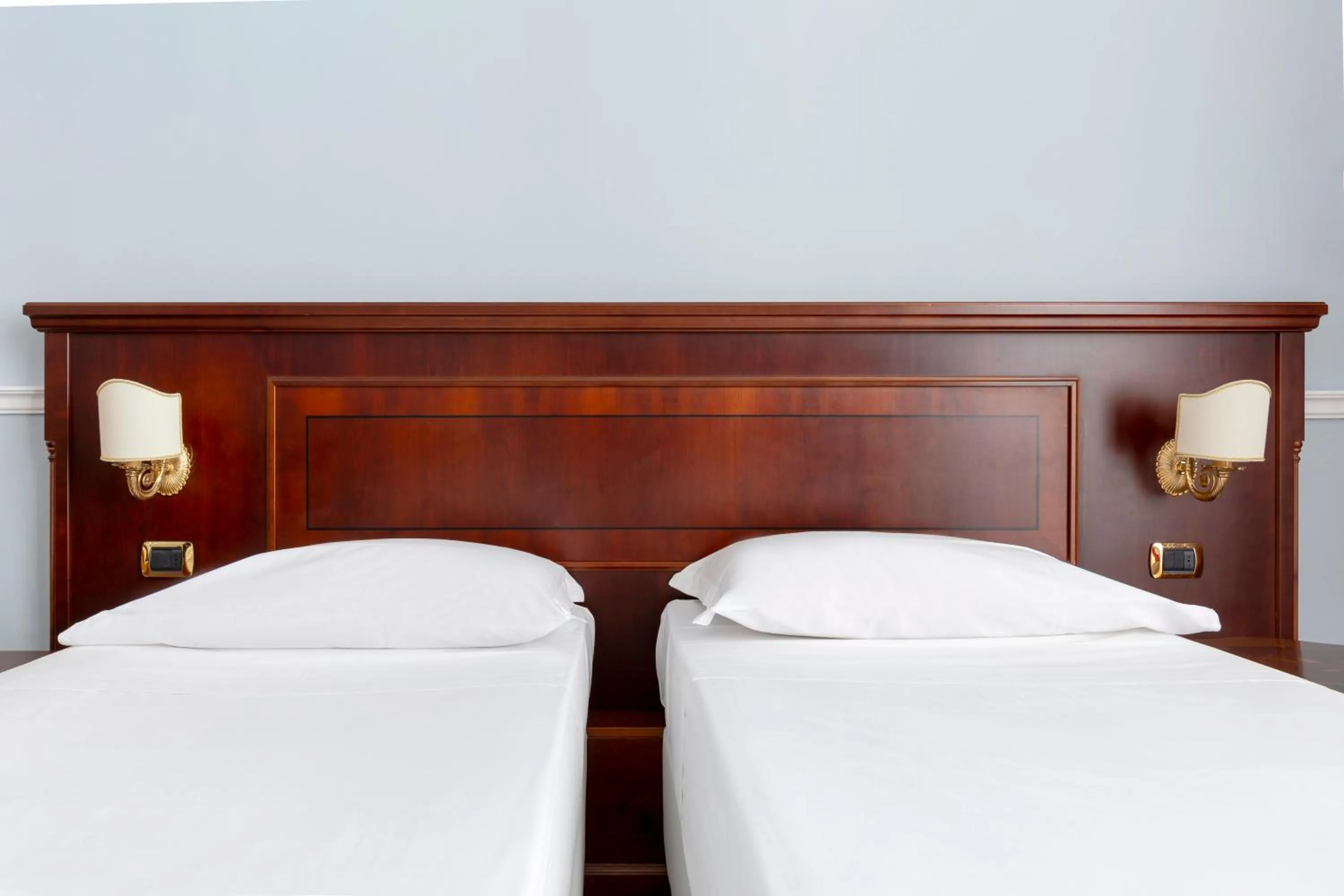 Bed in Napolit'amo Hotel Principe