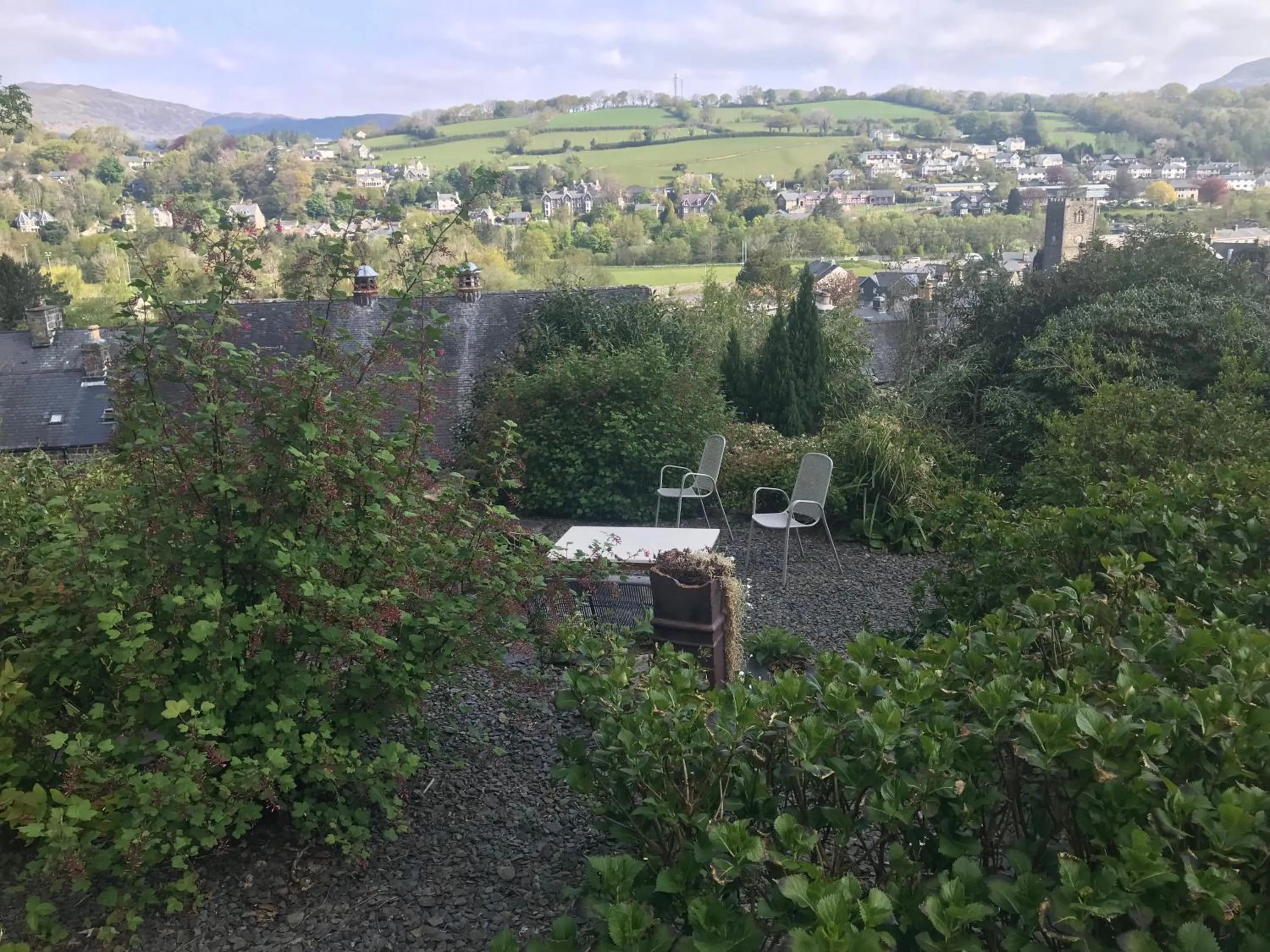 Seating area in Bryn Mair
