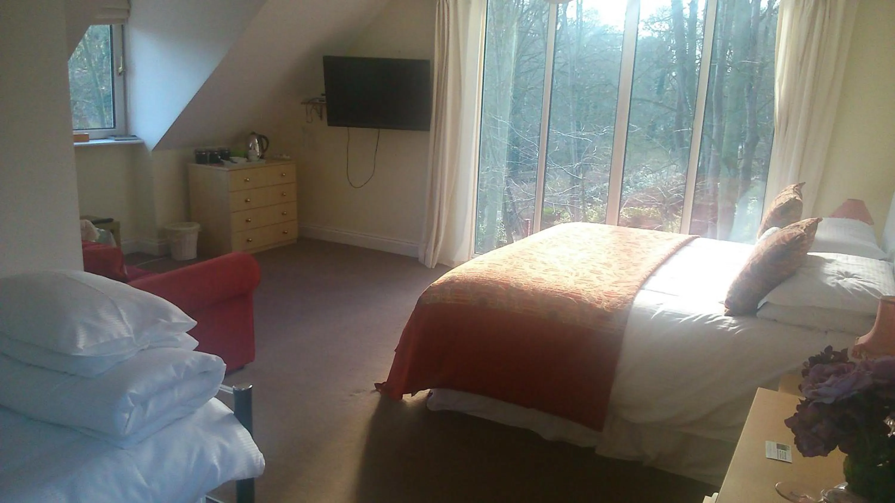 Photo of the whole room, Bed in Thornybank