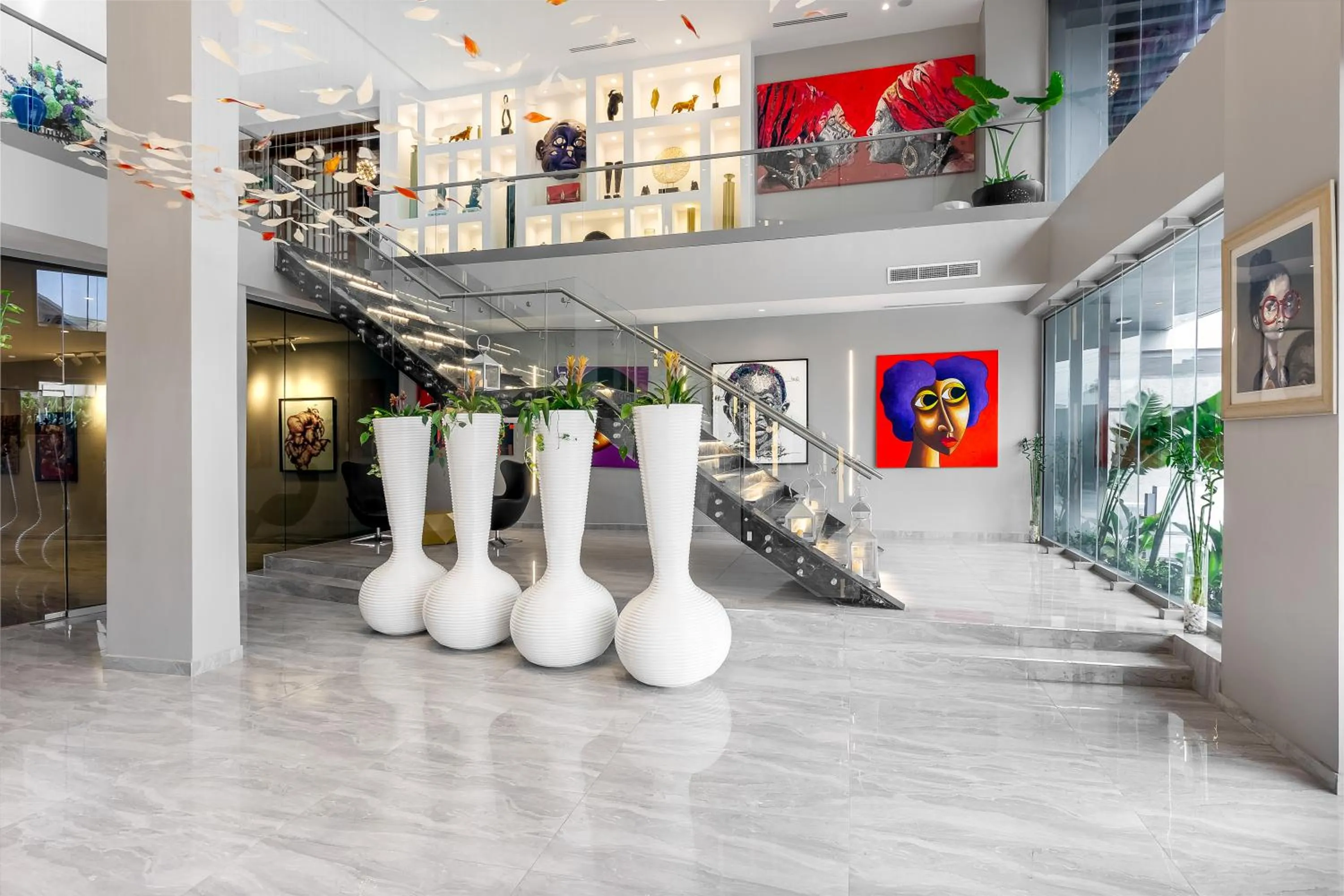 Lobby or reception in The Art Hotel