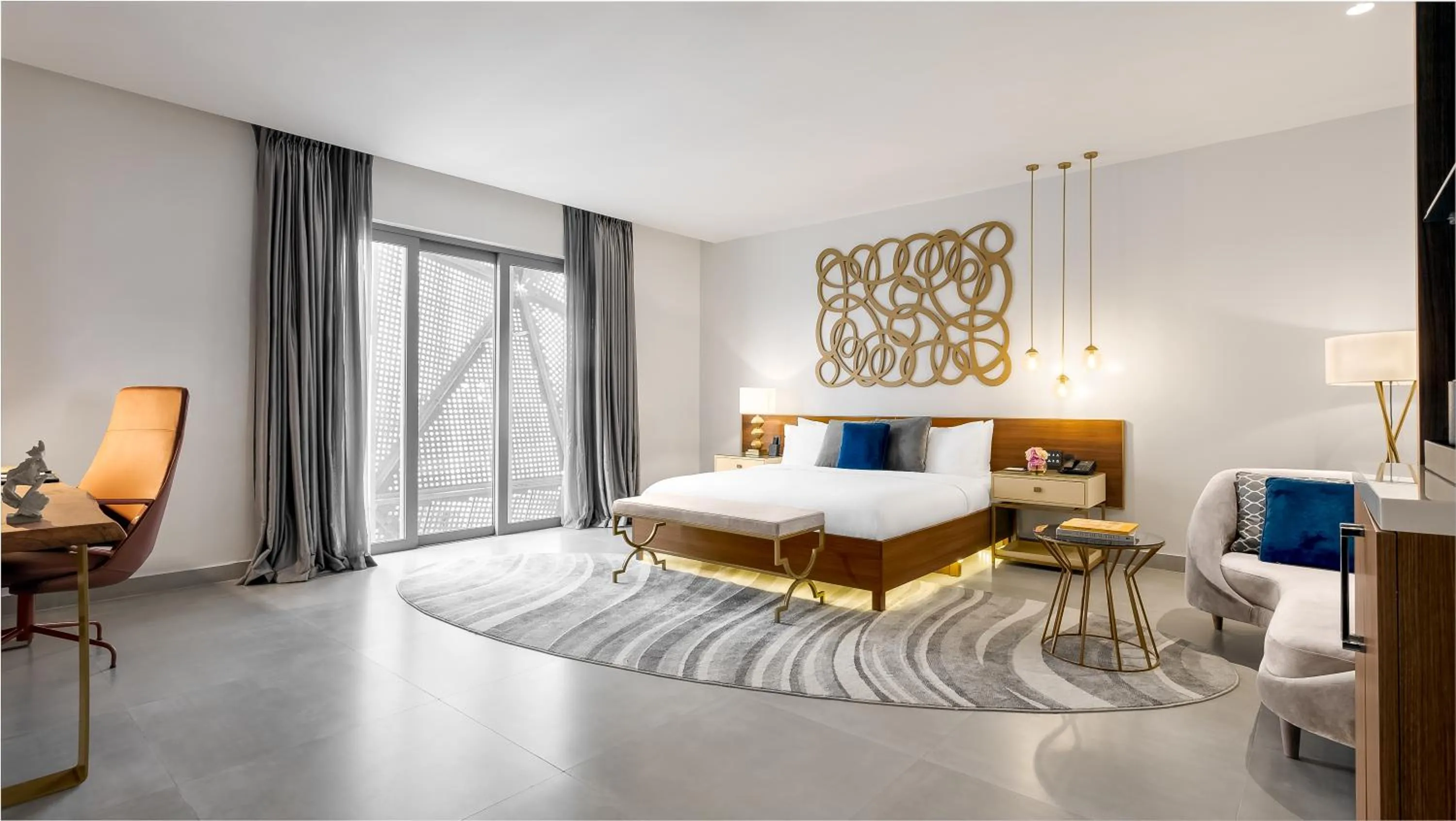 Bed in The Art Hotel