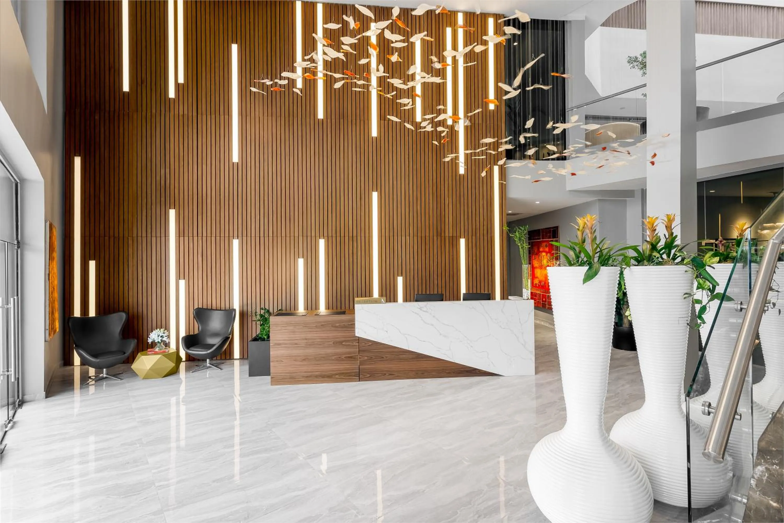 Lobby or reception in The Art Hotel