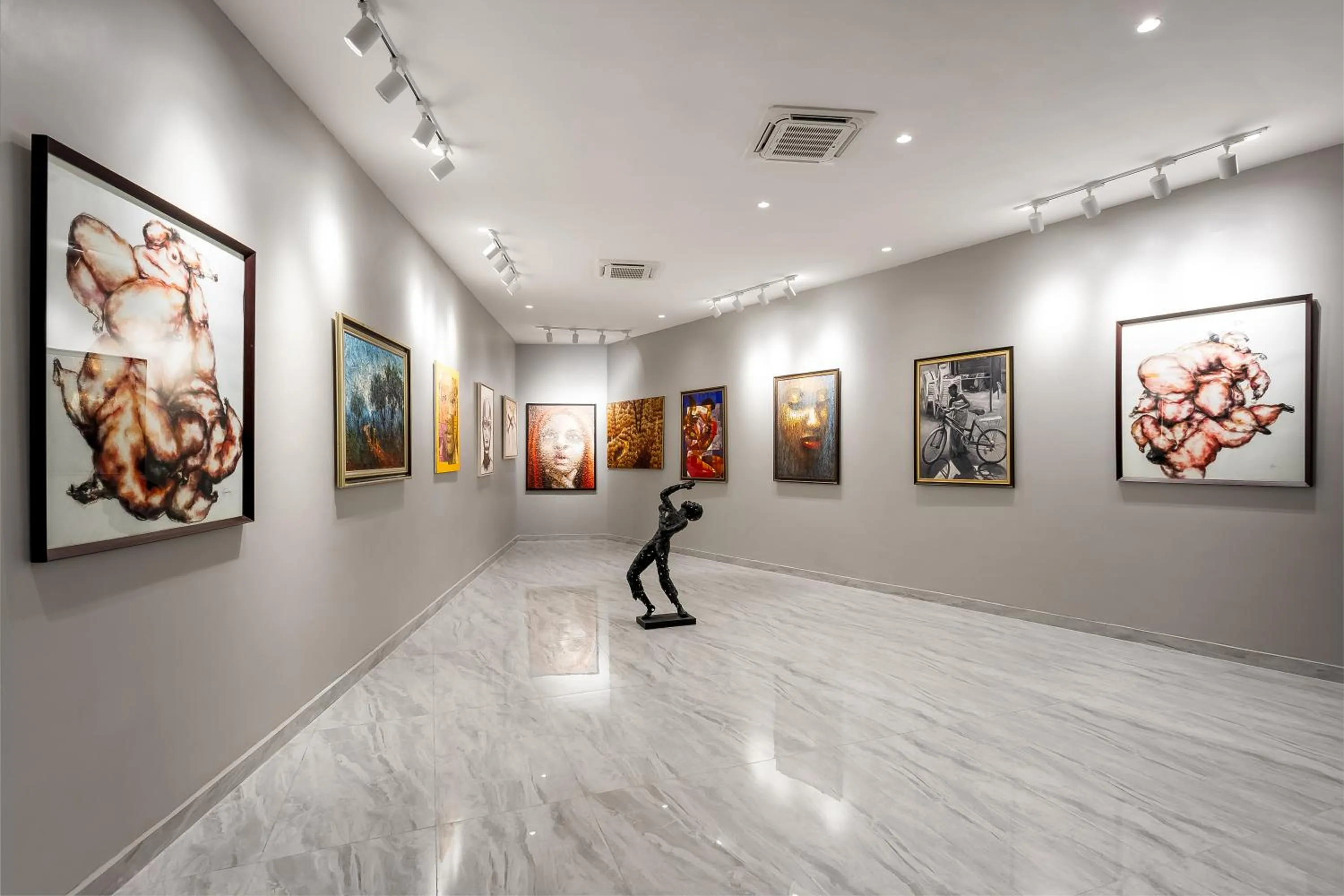 Decorative detail in The Art Hotel