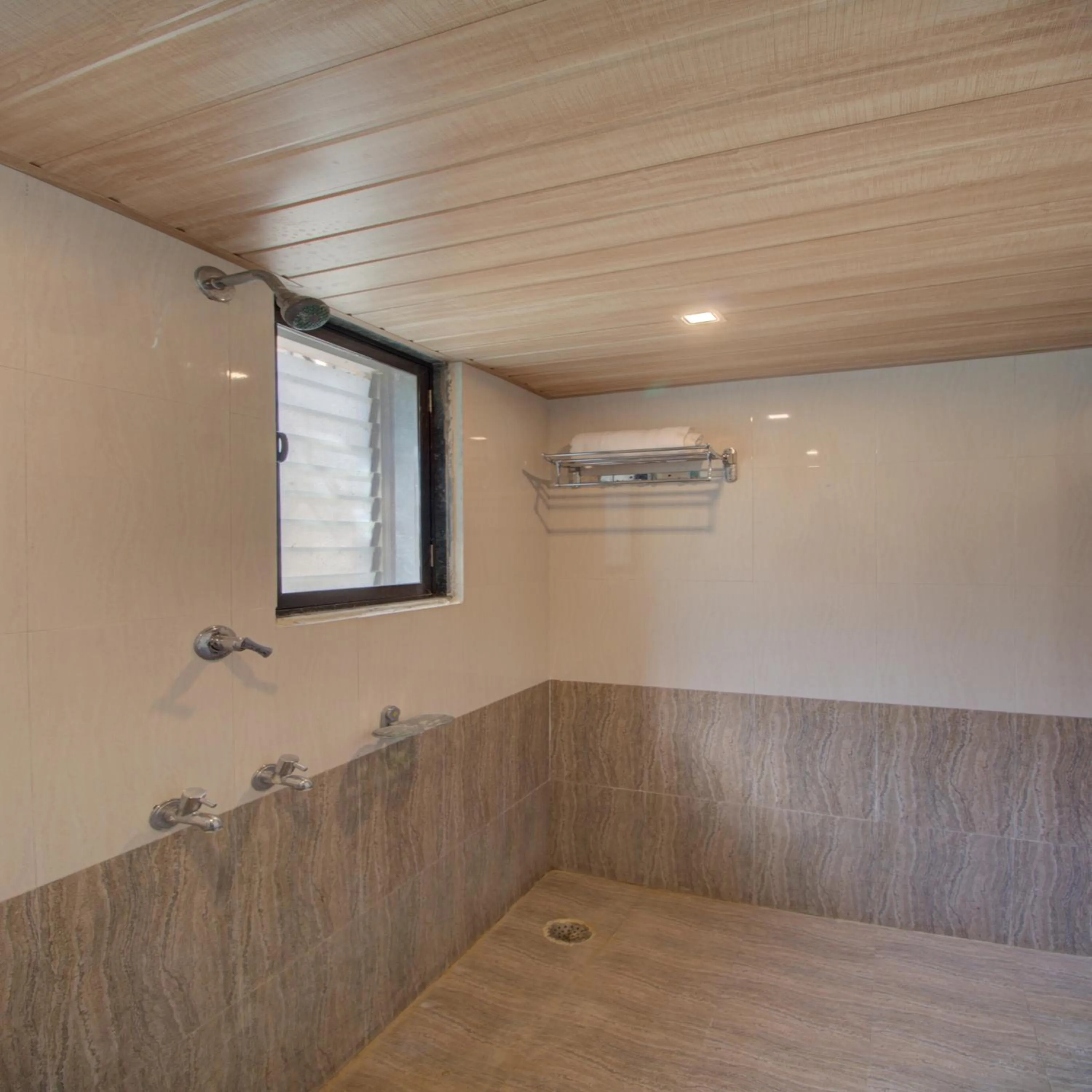 Shower in Hotel Snehaprabha - Near to Nagaon Beach Alibaug