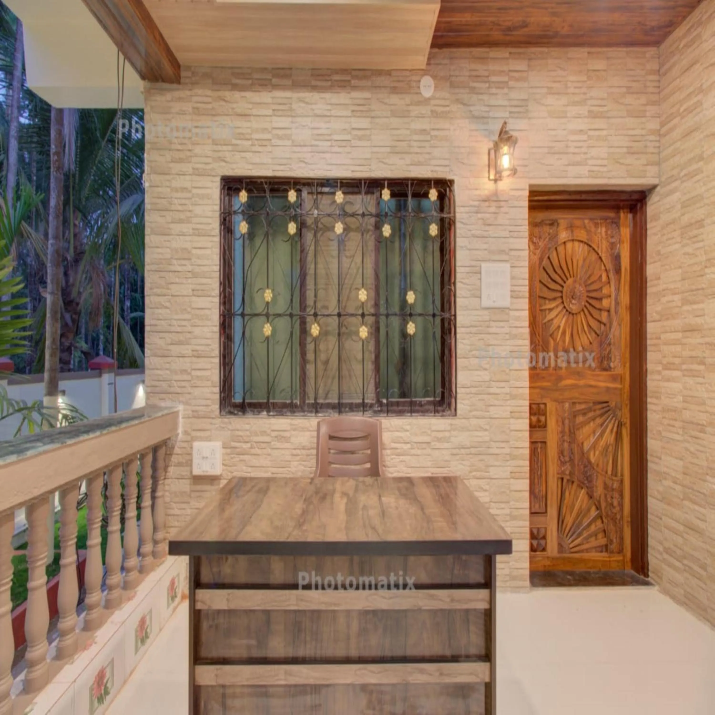 Lobby or reception in Hotel Snehaprabha - Near to Nagaon Beach Alibaug