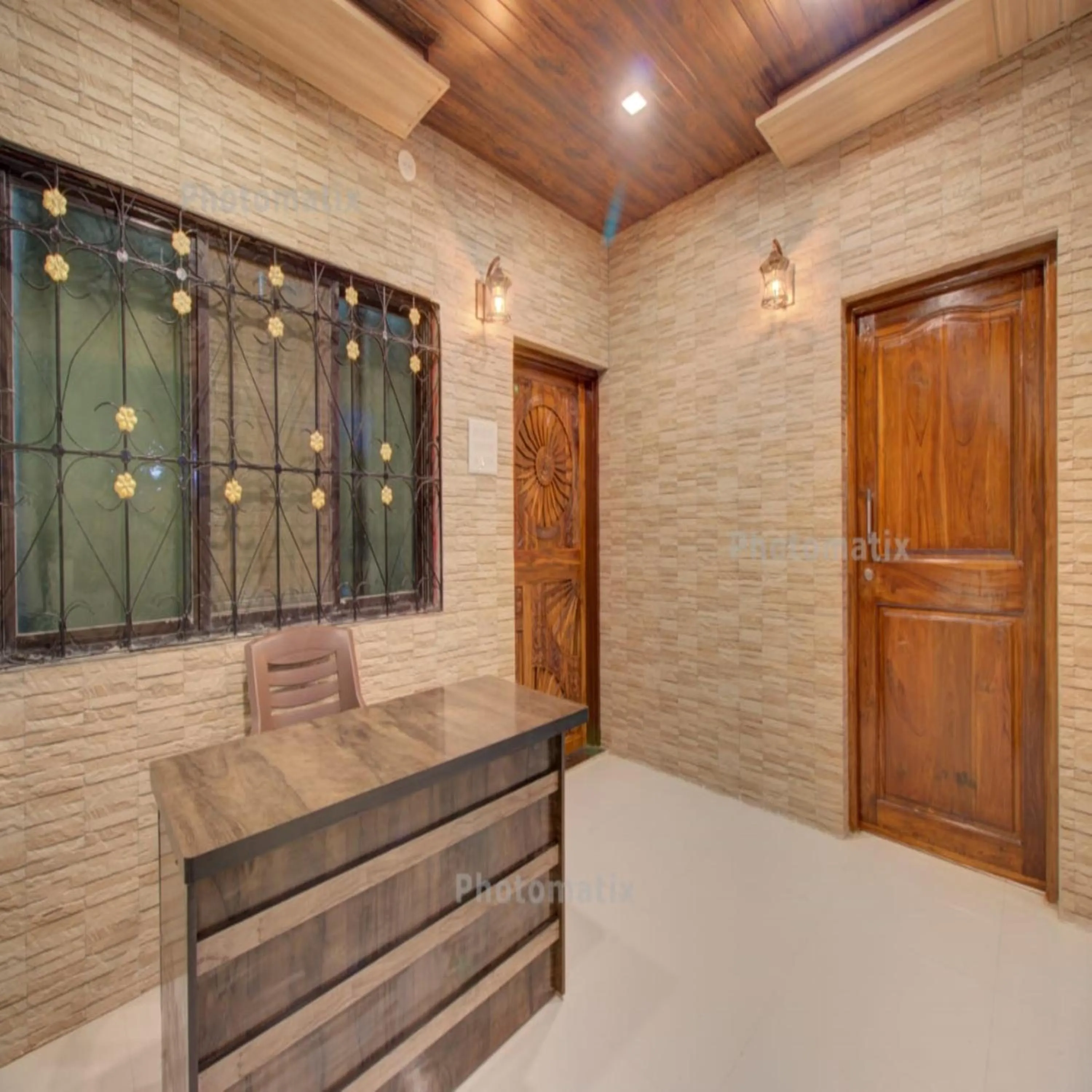 Lobby or reception in Hotel Snehaprabha - Near to Nagaon Beach Alibaug