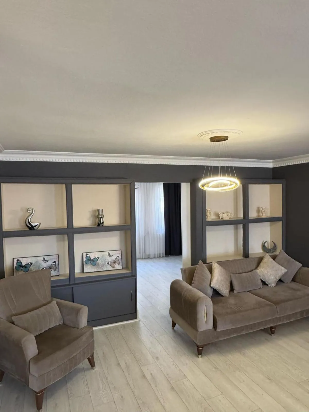 Kitchen or kitchenette in Blueway Hotel Residence