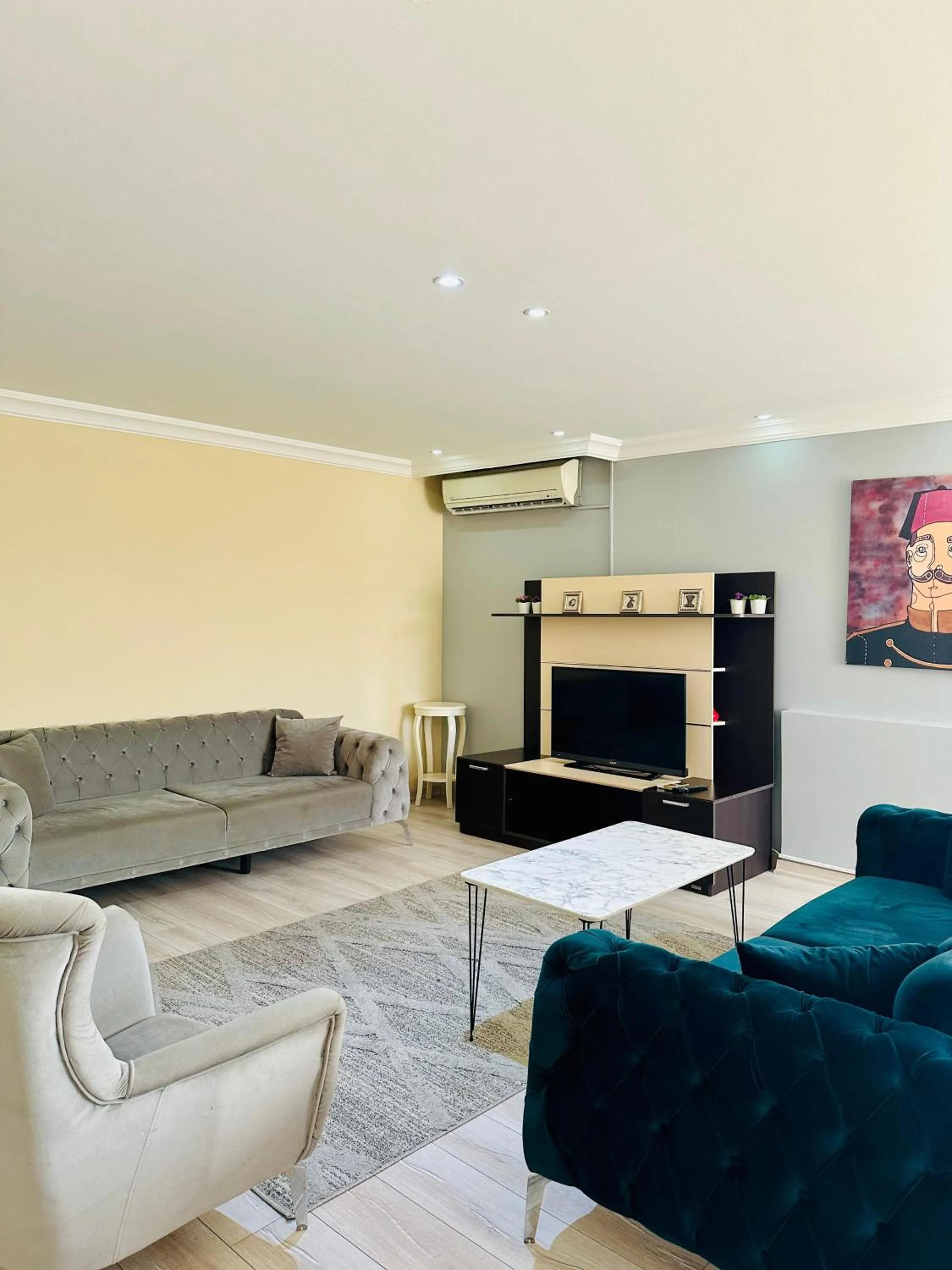 Communal lounge/ TV room in Blueway Hotel Residence