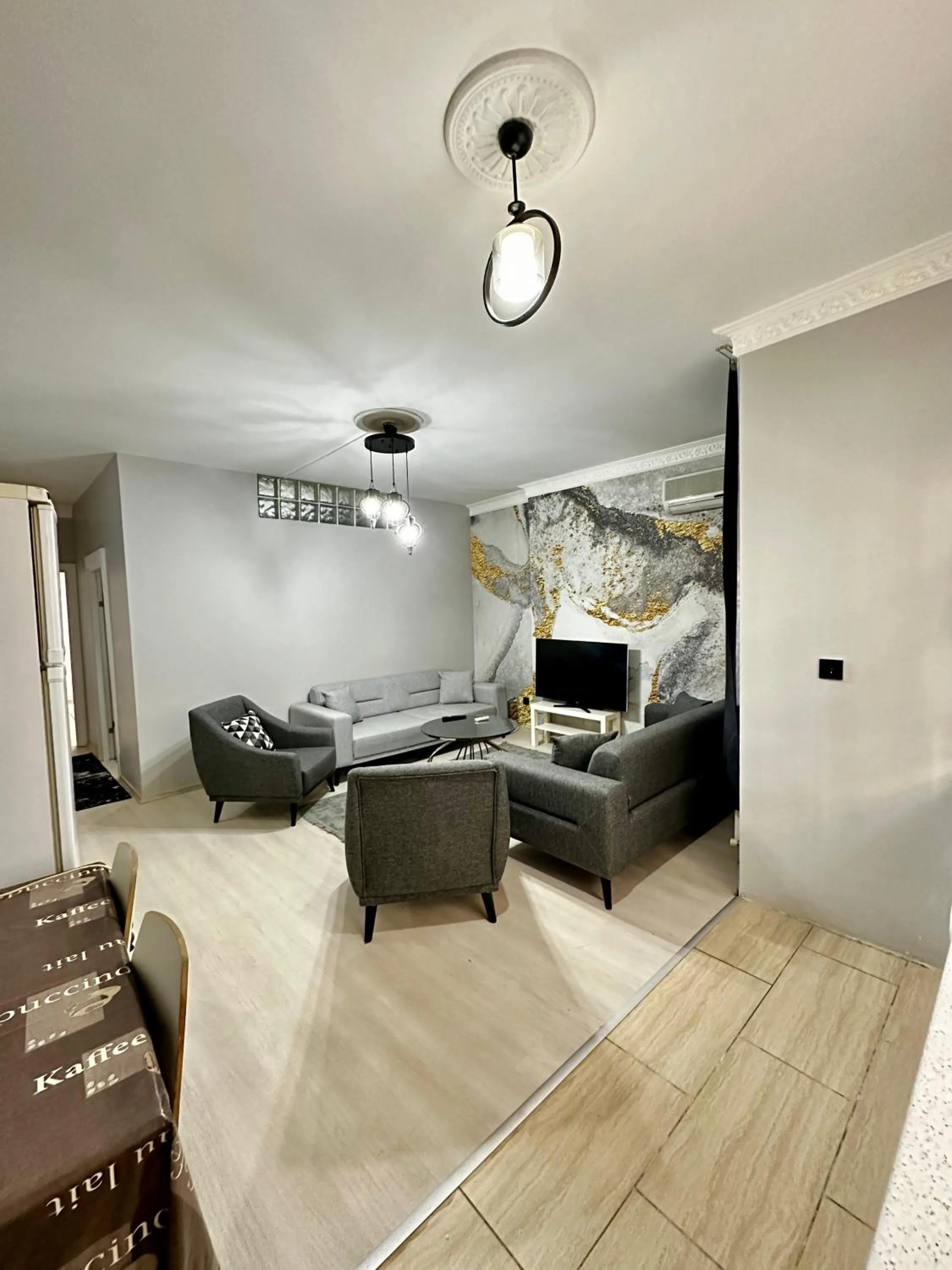 TV and multimedia, Bed in Blueway Hotel Residence