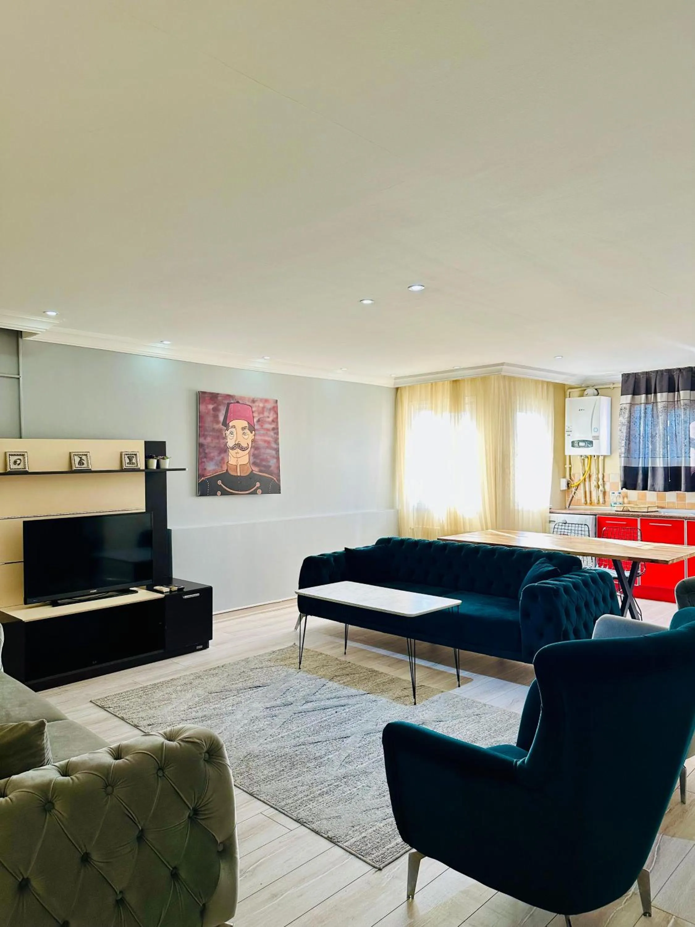 TV and multimedia in Blueway Hotel Residence