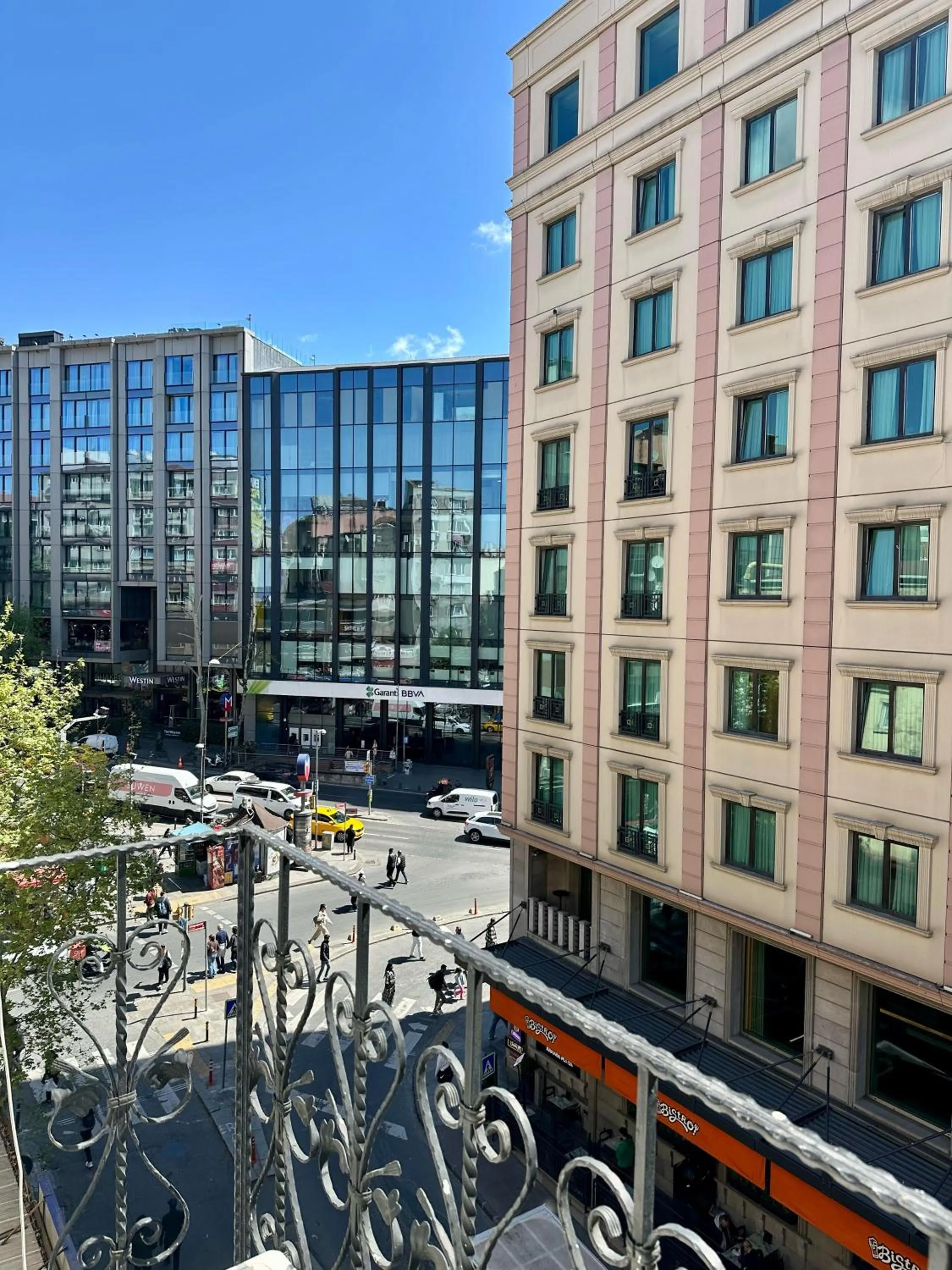 Property building in Blueway Hotel Residence