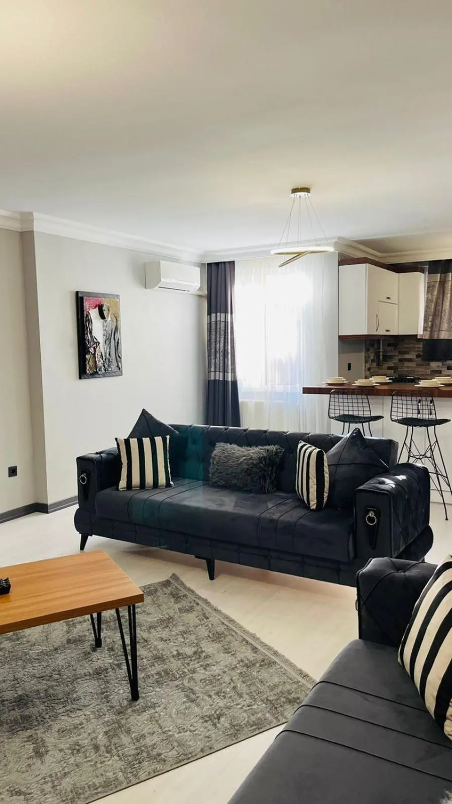 Living room in Blueway Hotel Residence