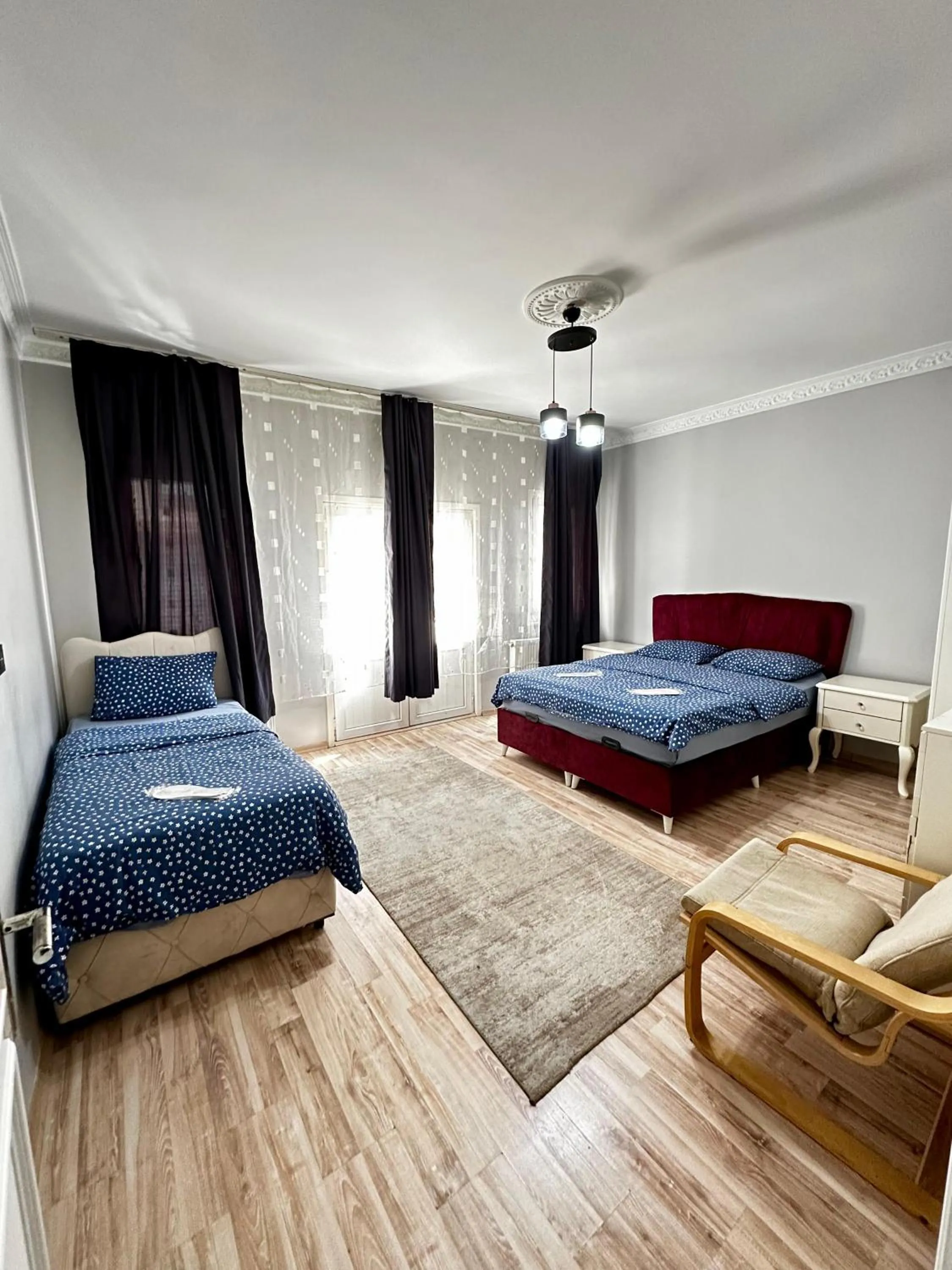 Bed in Blueway Hotel Residence