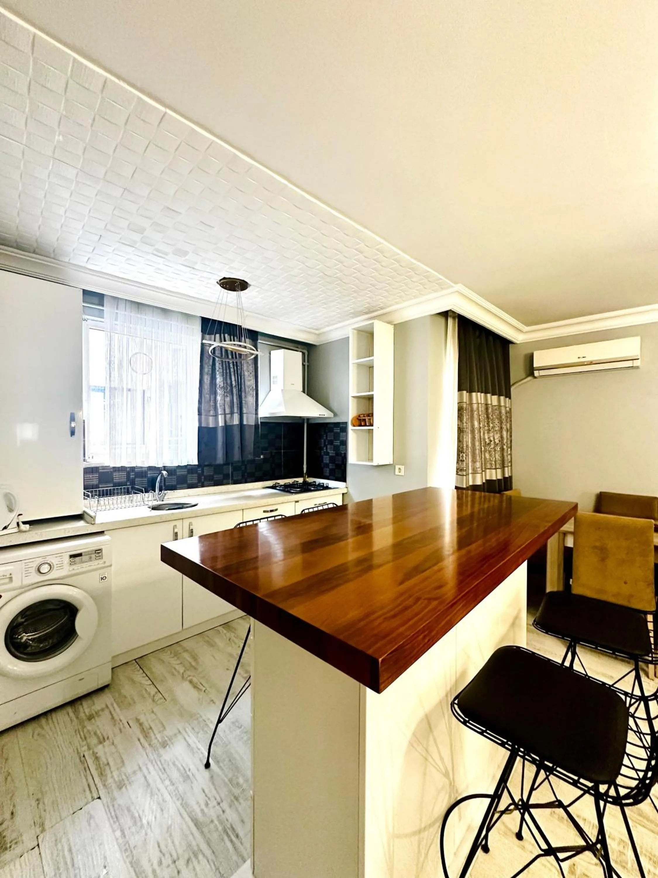 Kitchen or kitchenette in Blueway Hotel Residence