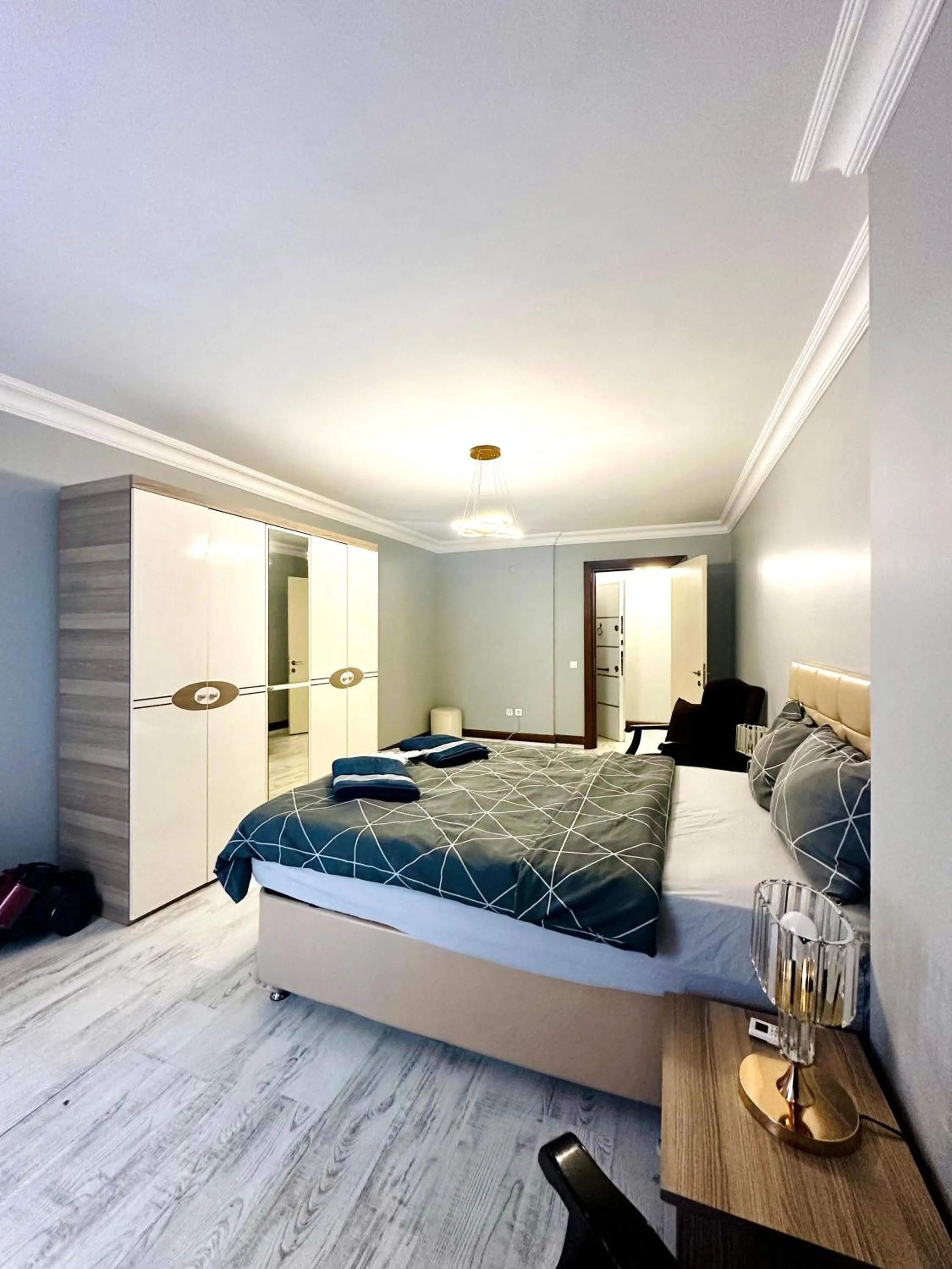 Bed in Blueway Hotel Residence