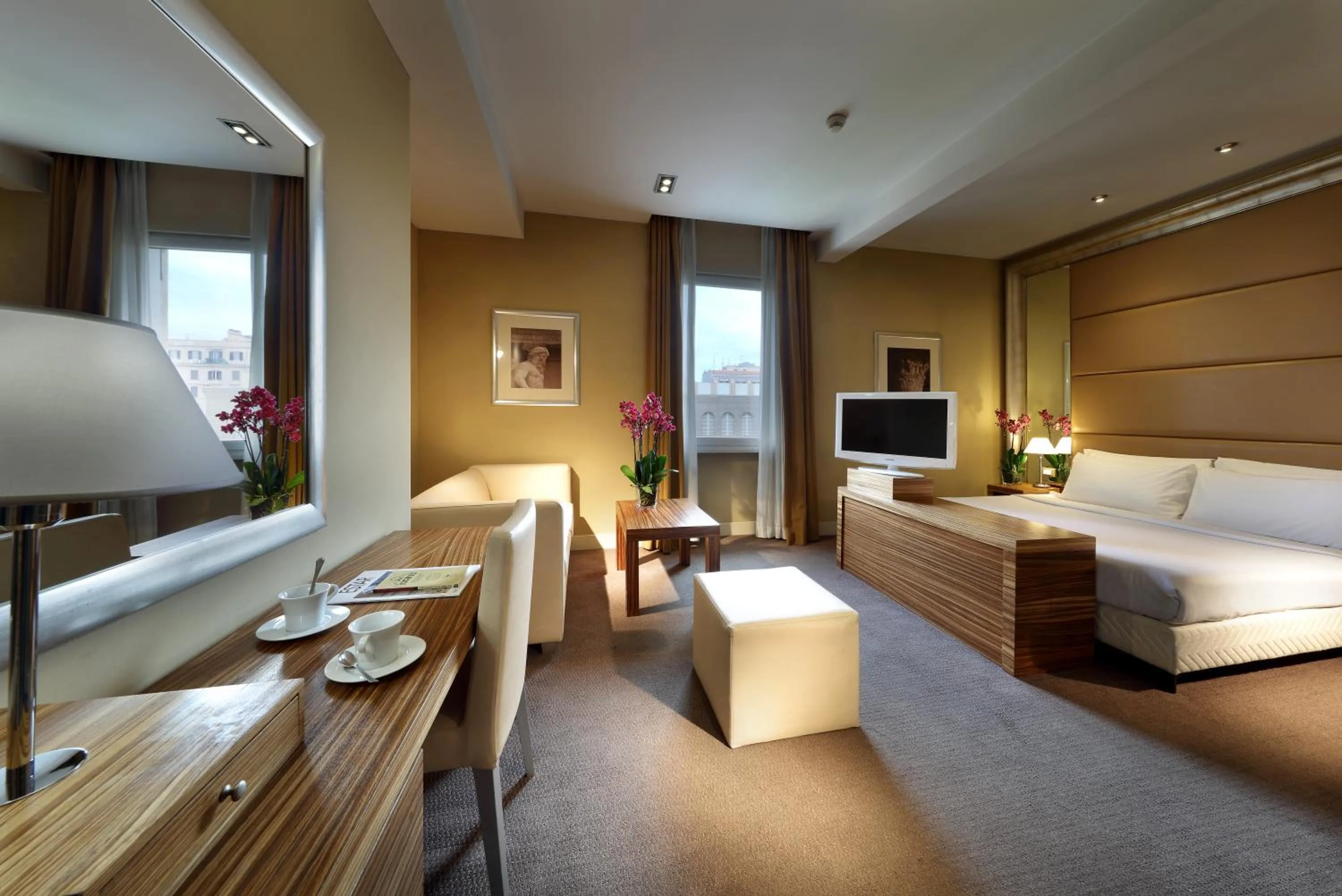 Bed in Mercure Roma Centro Saint John