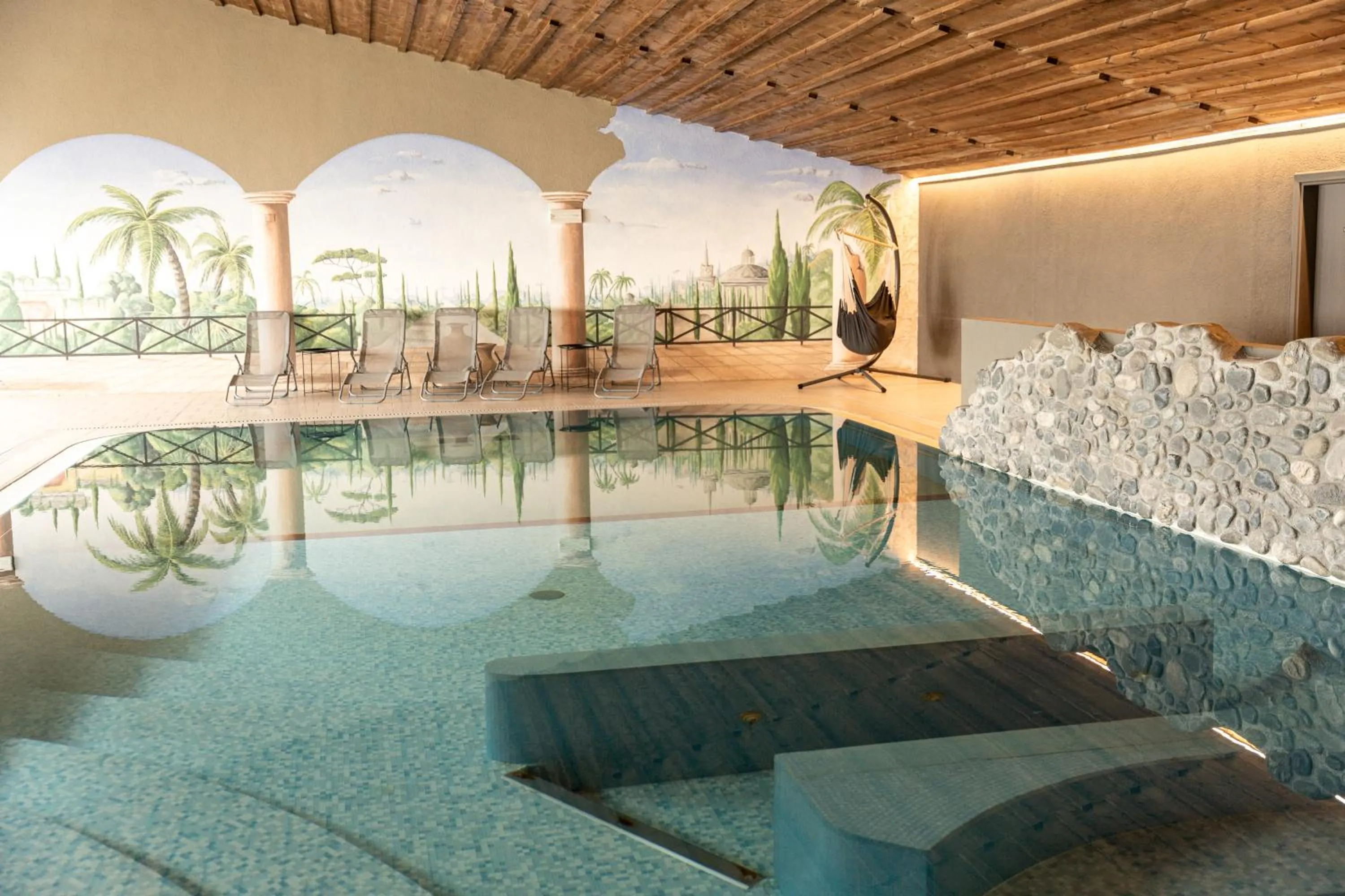 Swimming pool in PanoramaHotel Penegal