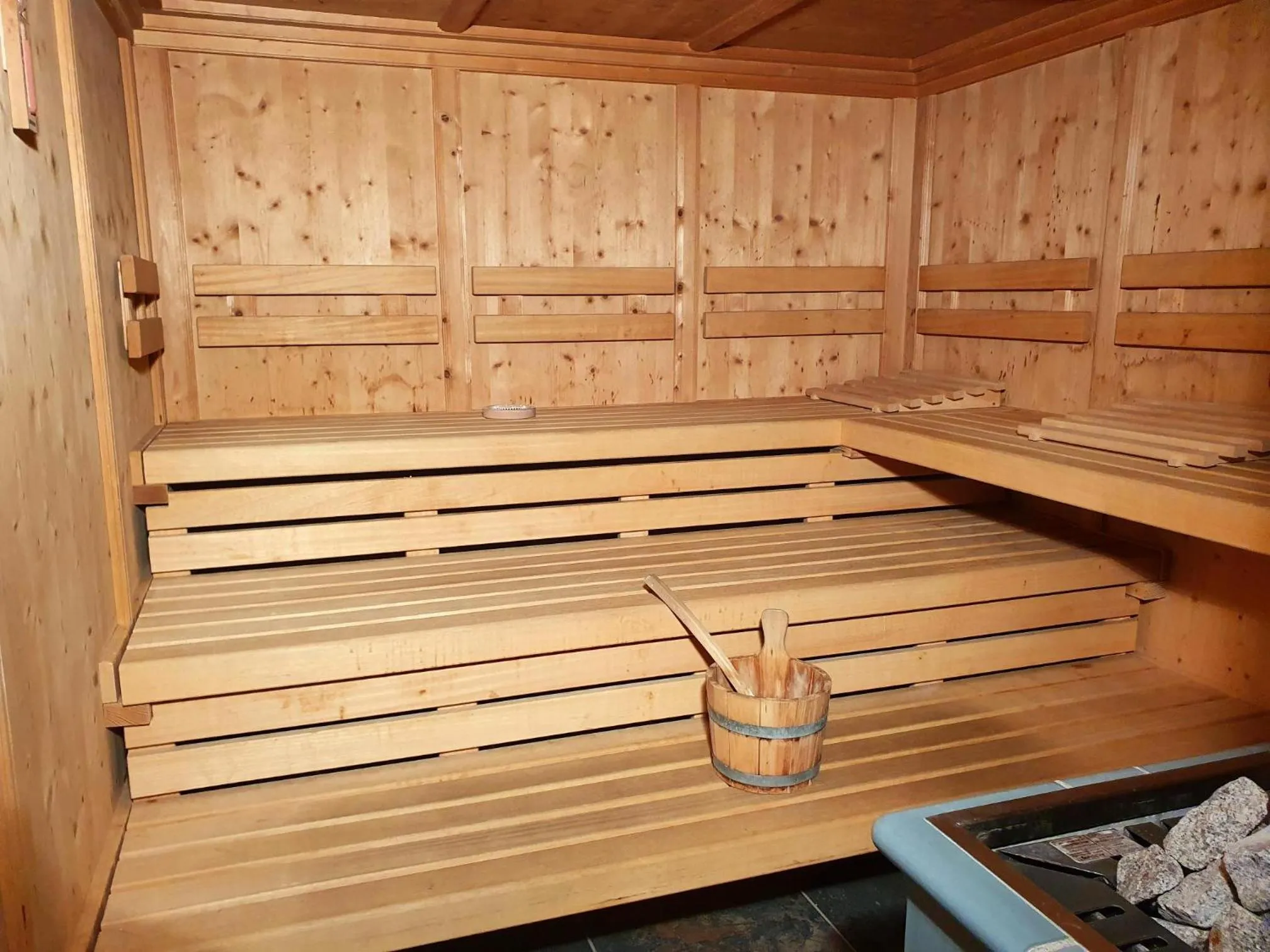 Sauna in PanoramaHotel Penegal