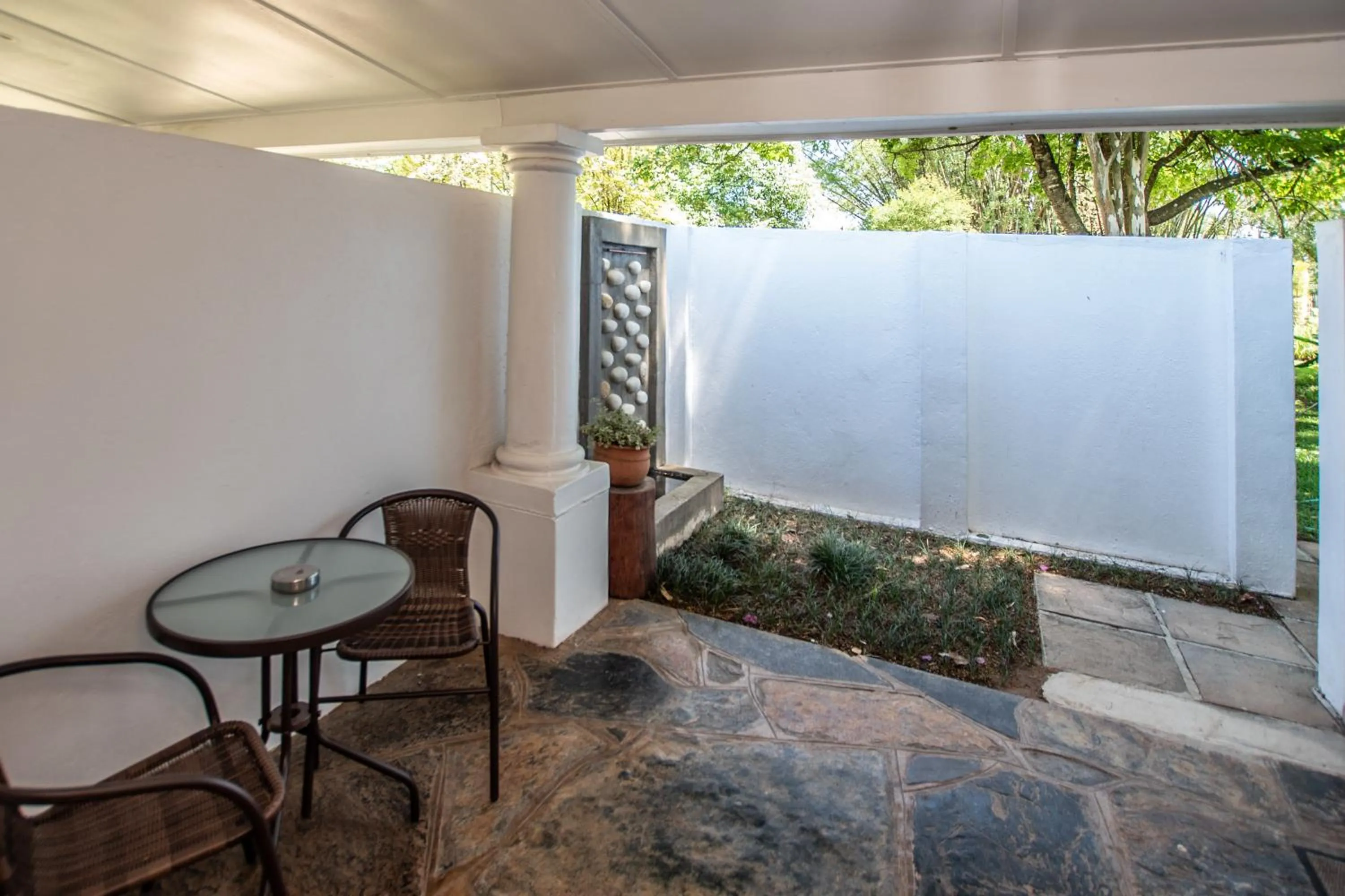 Patio in Nut Grove Boutique Hotel