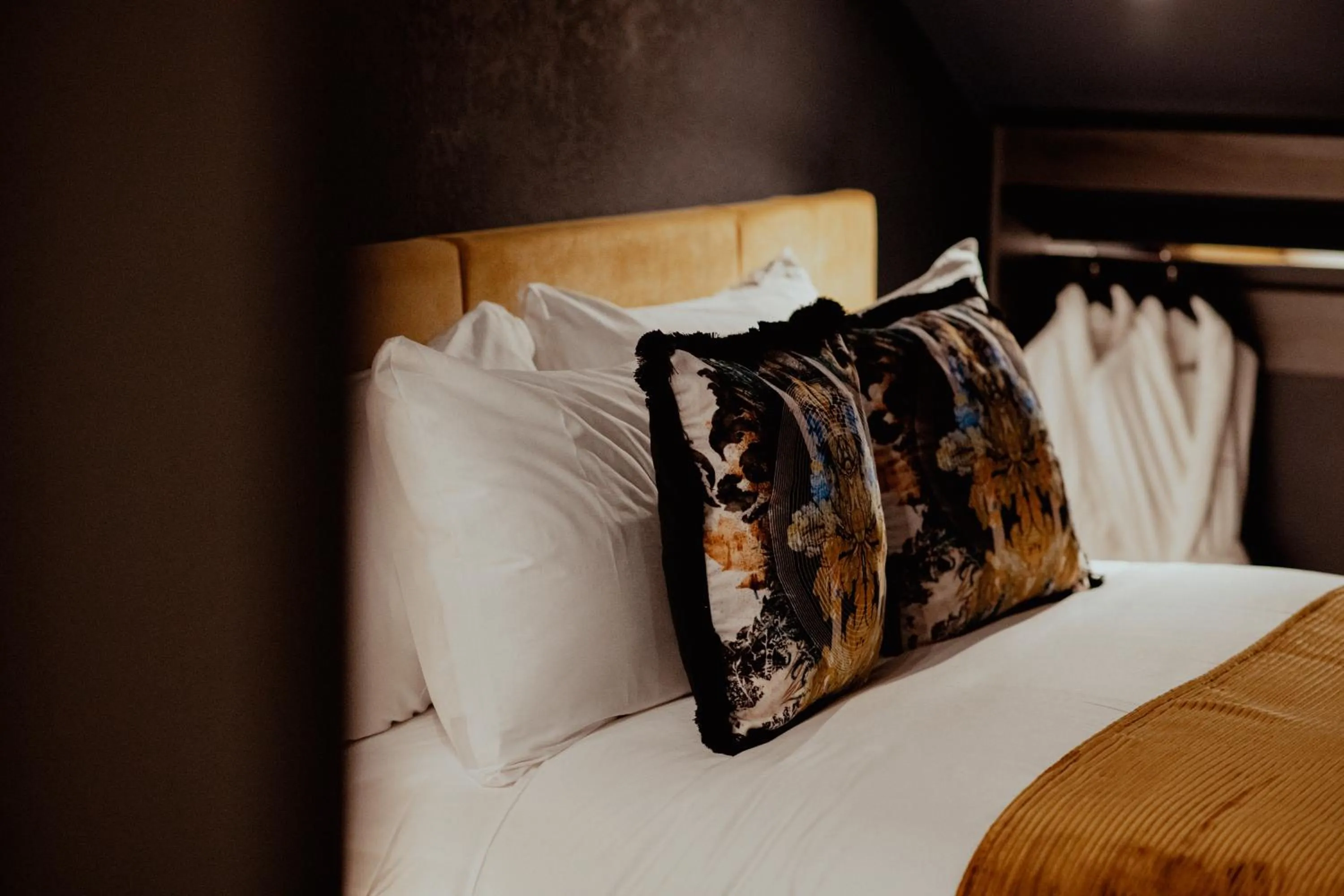 Bed in Forty Seven Hotel Manchester, WorldHotels Crafted