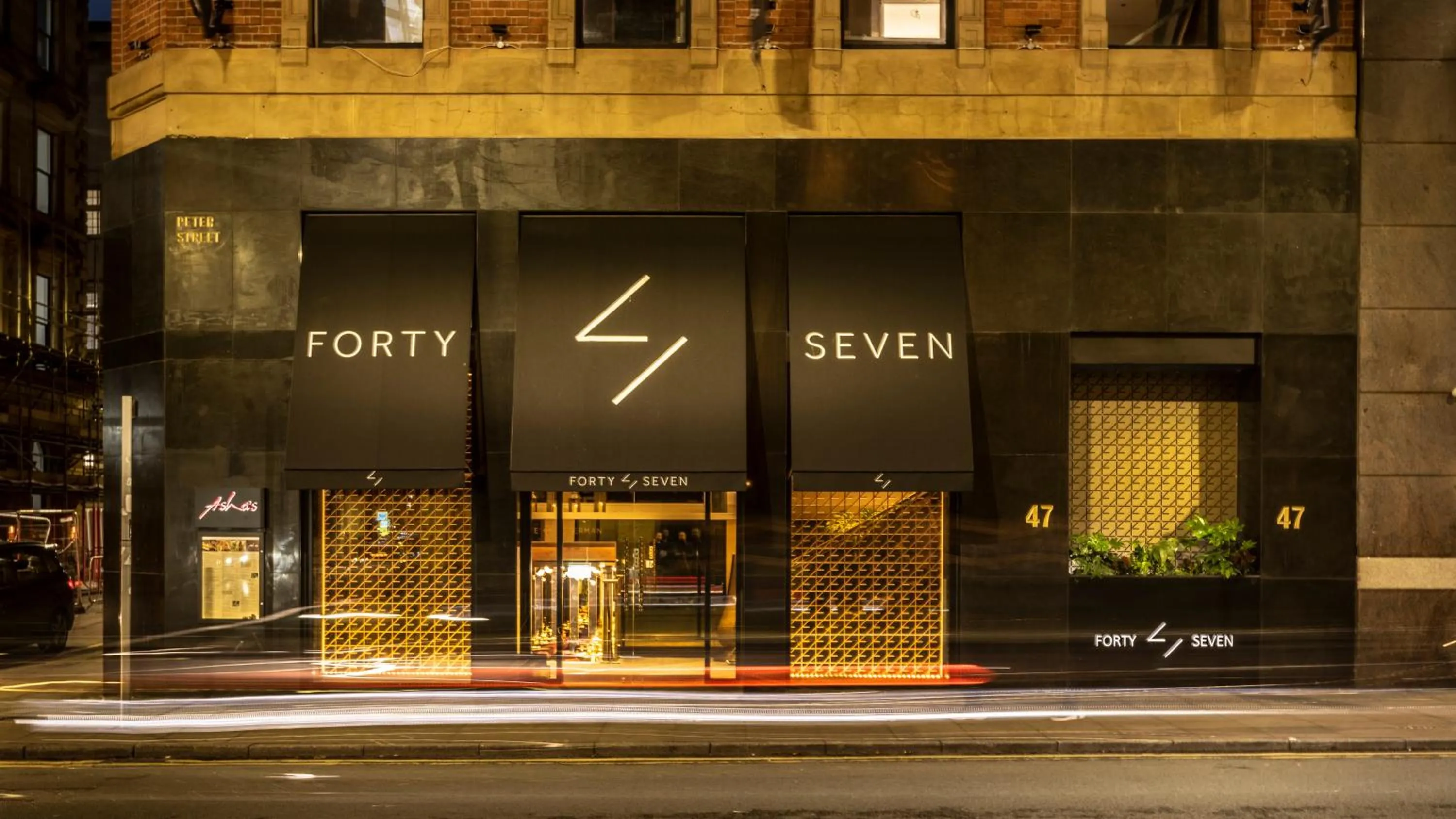 Property building in Forty Seven Hotel Manchester, WorldHotels Crafted