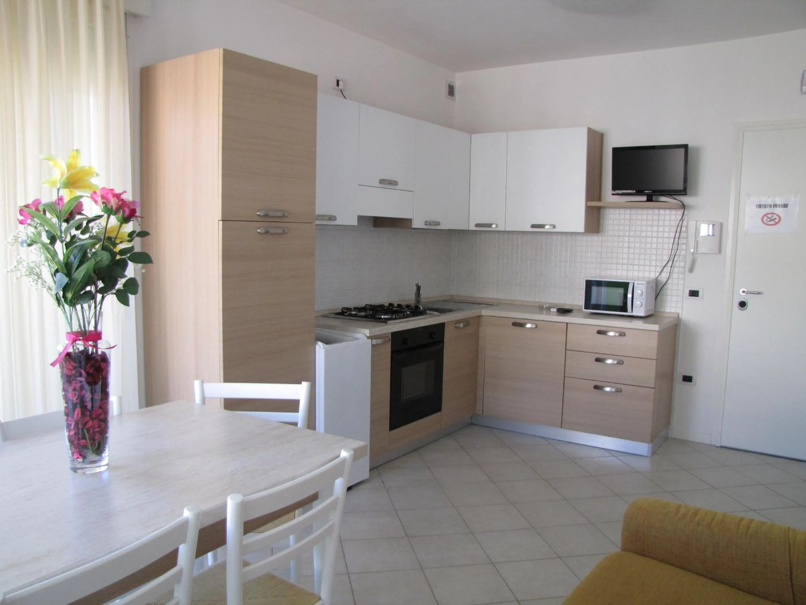 Kitchen or kitchenette in Residence Gianka - Agenzia Cocal