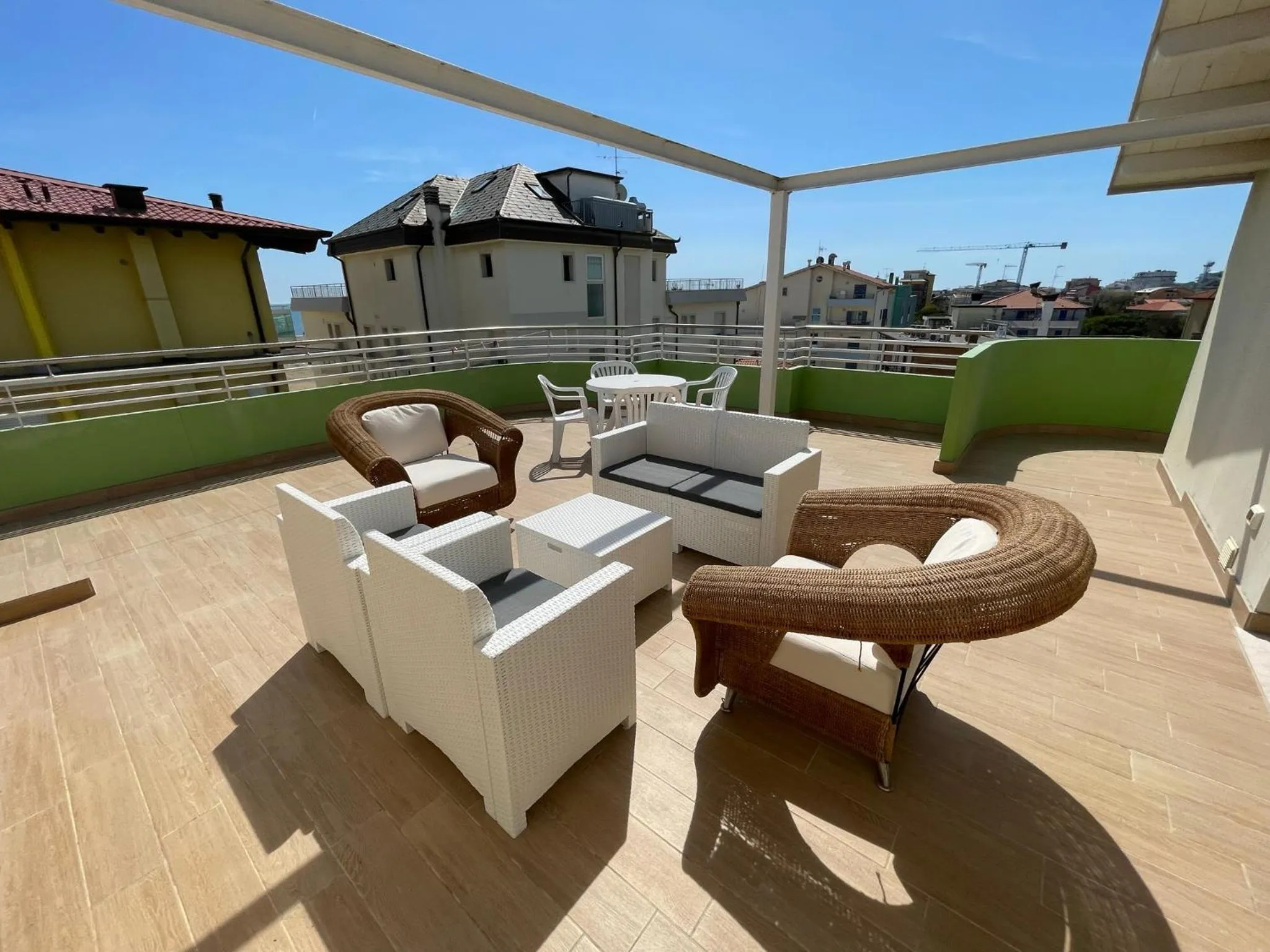 Balcony/Terrace in Residence Gianka - Agenzia Cocal