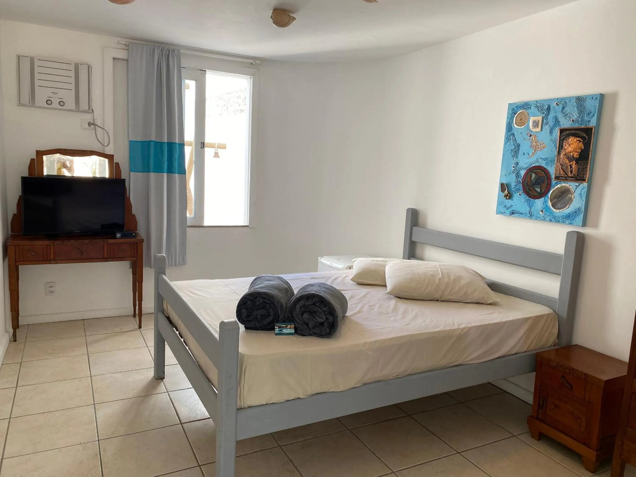 Bed in Capitão N Areia Pousada