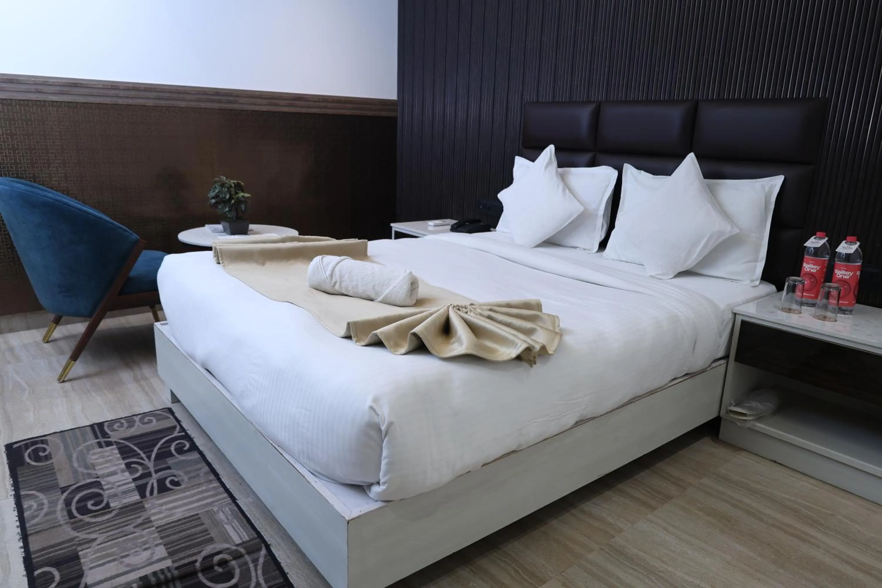 Bed in Hotel Hardik Palacio