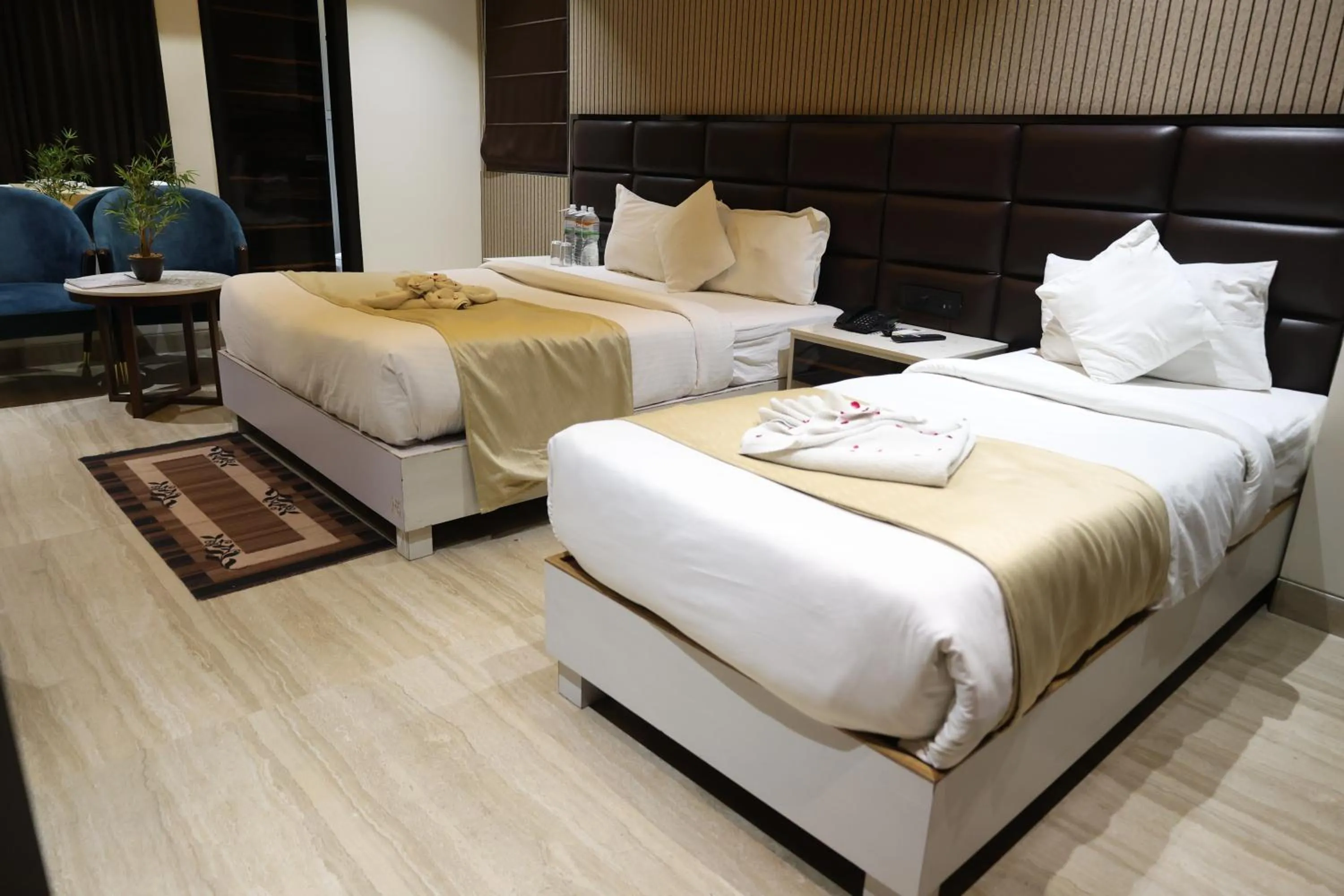 Bed in Hotel Hardik Palacio