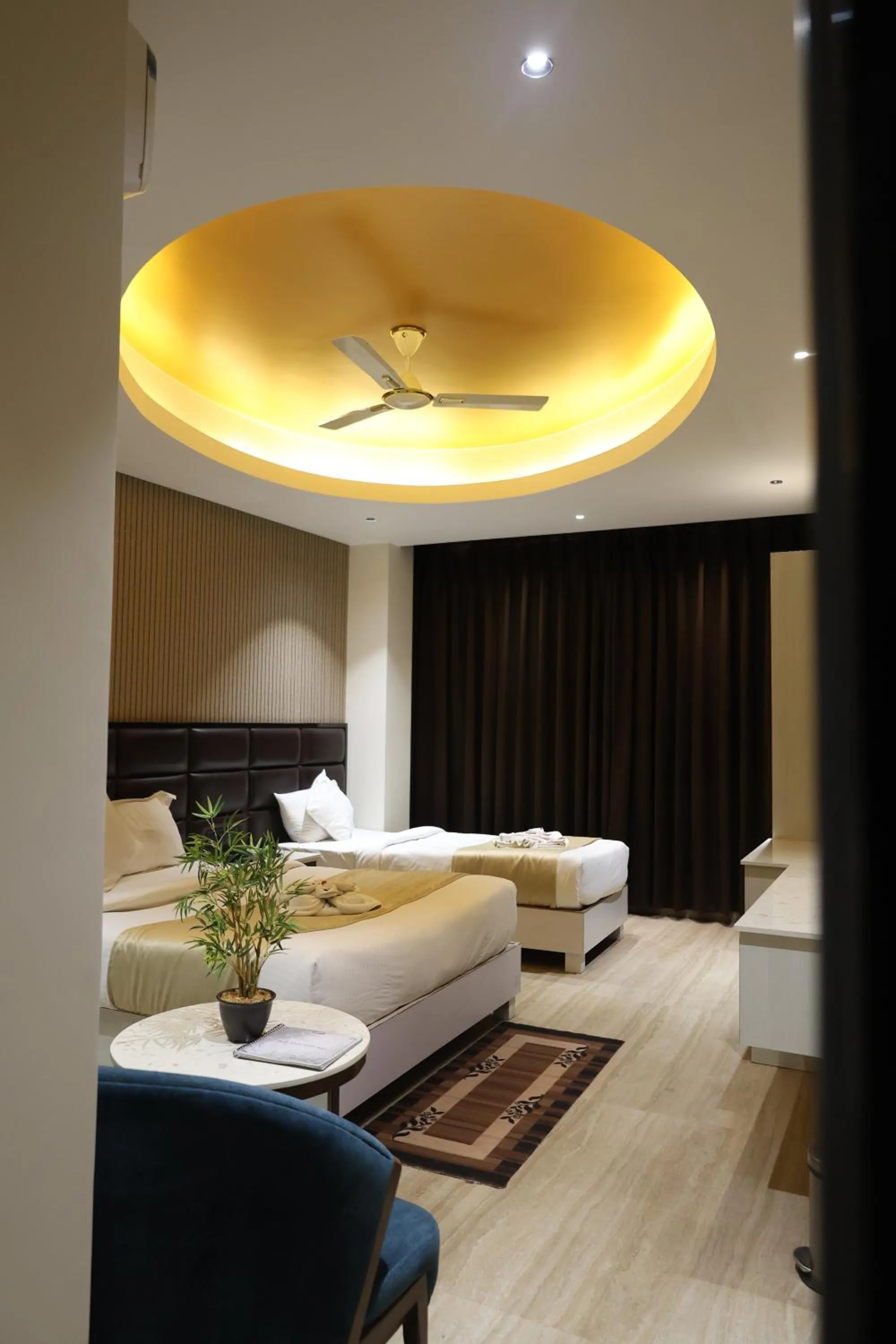 Bed in Hotel Hardik Palacio