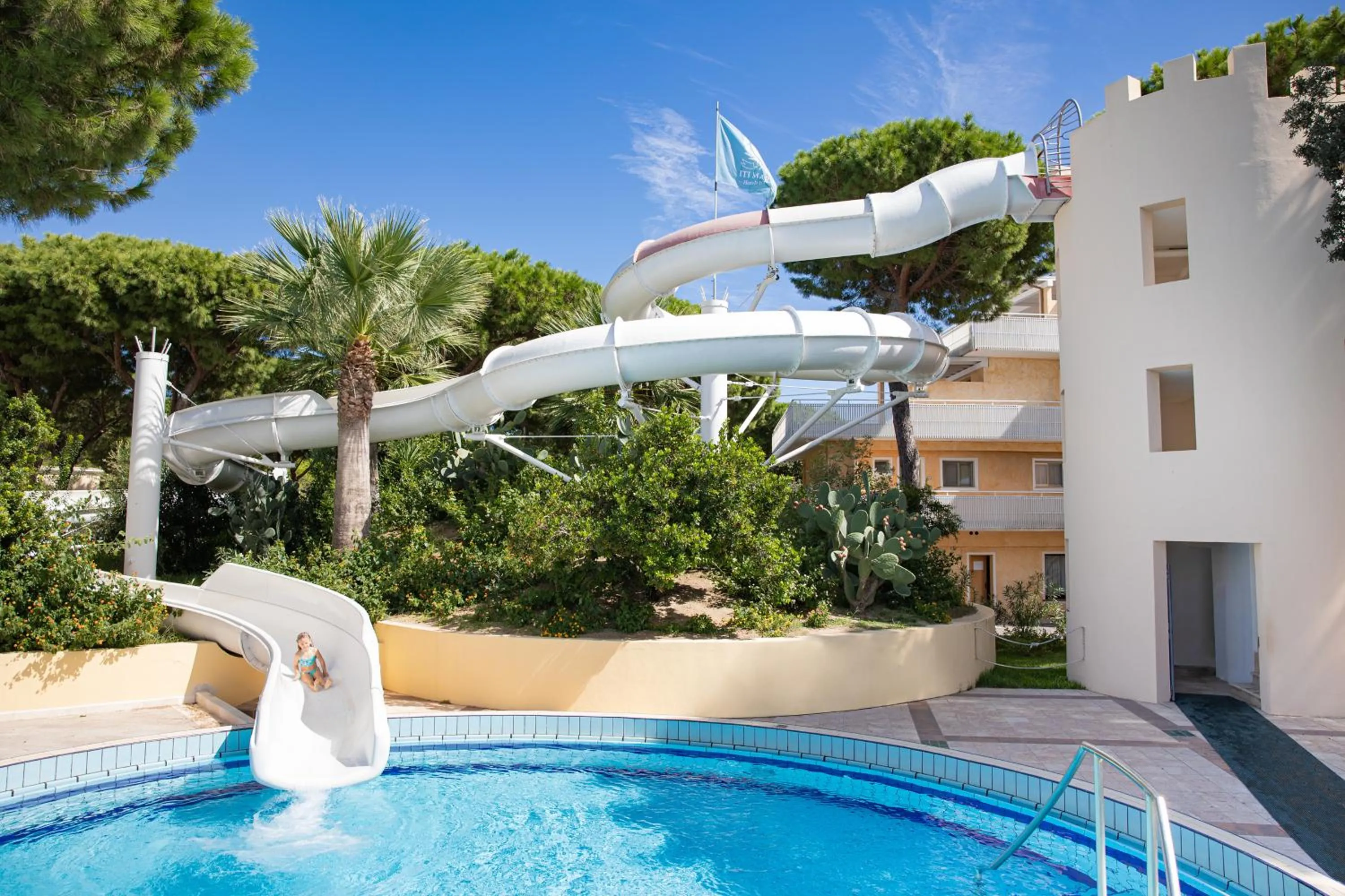 Aqua park in Tirreno Resort