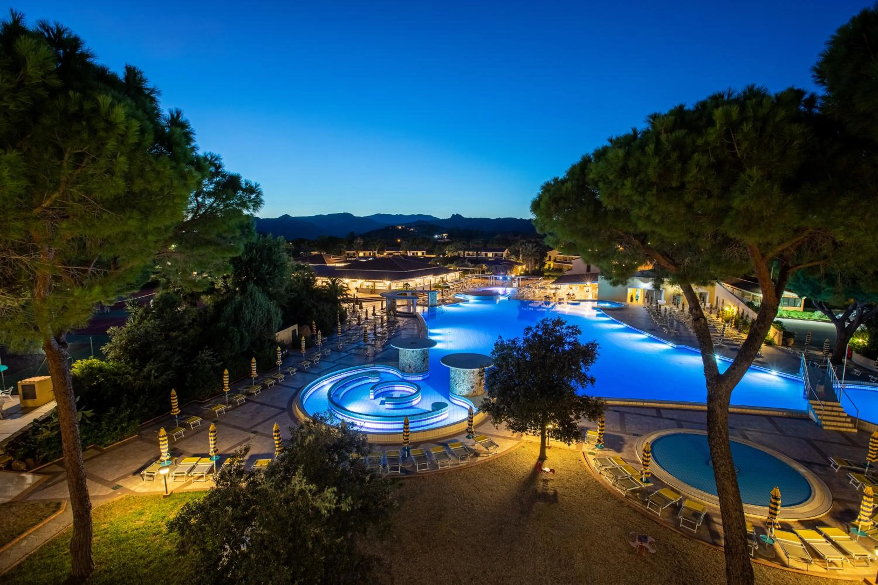 Swimming pool in Tirreno Resort