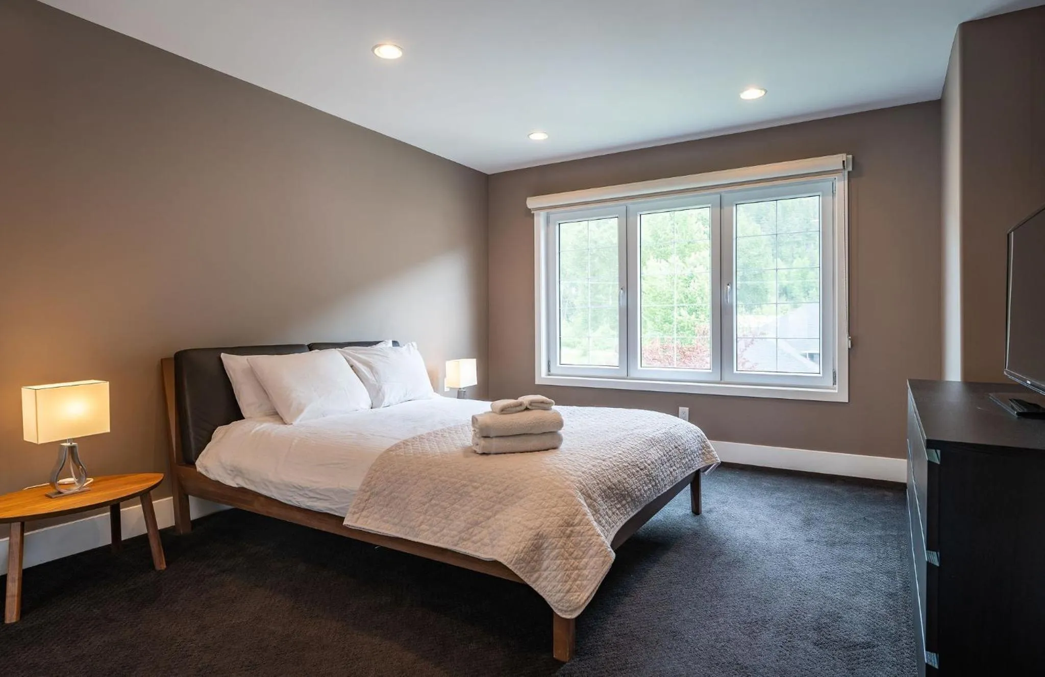 Bed in Aspen Lodge by Revelstoke Vacations