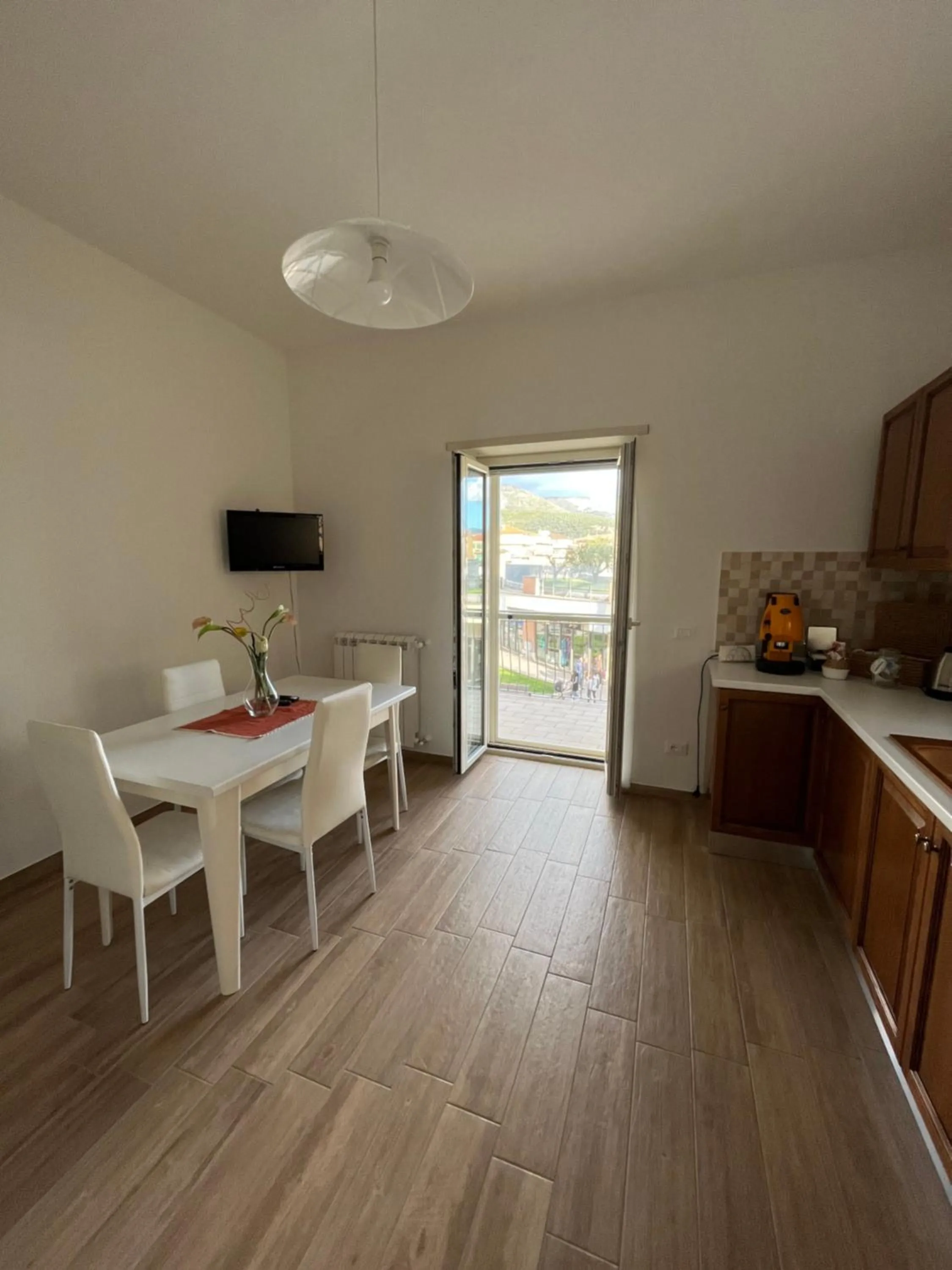 Kitchen or kitchenette in Bed&Breakfast del viaggiatore