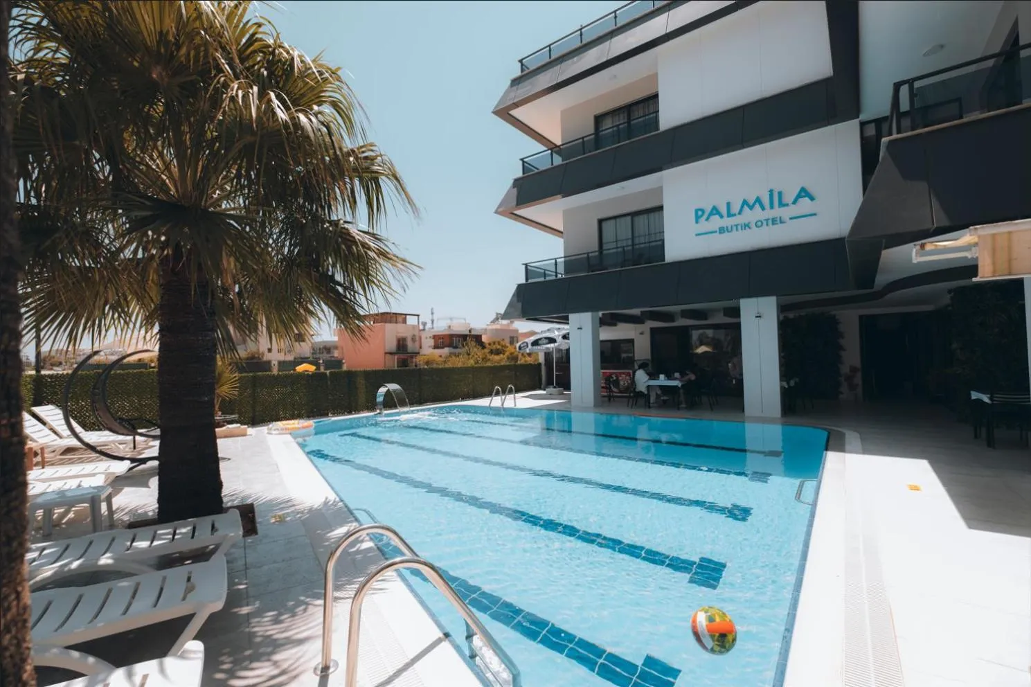 Swimming pool in PALMİLA BUTİK OTEL