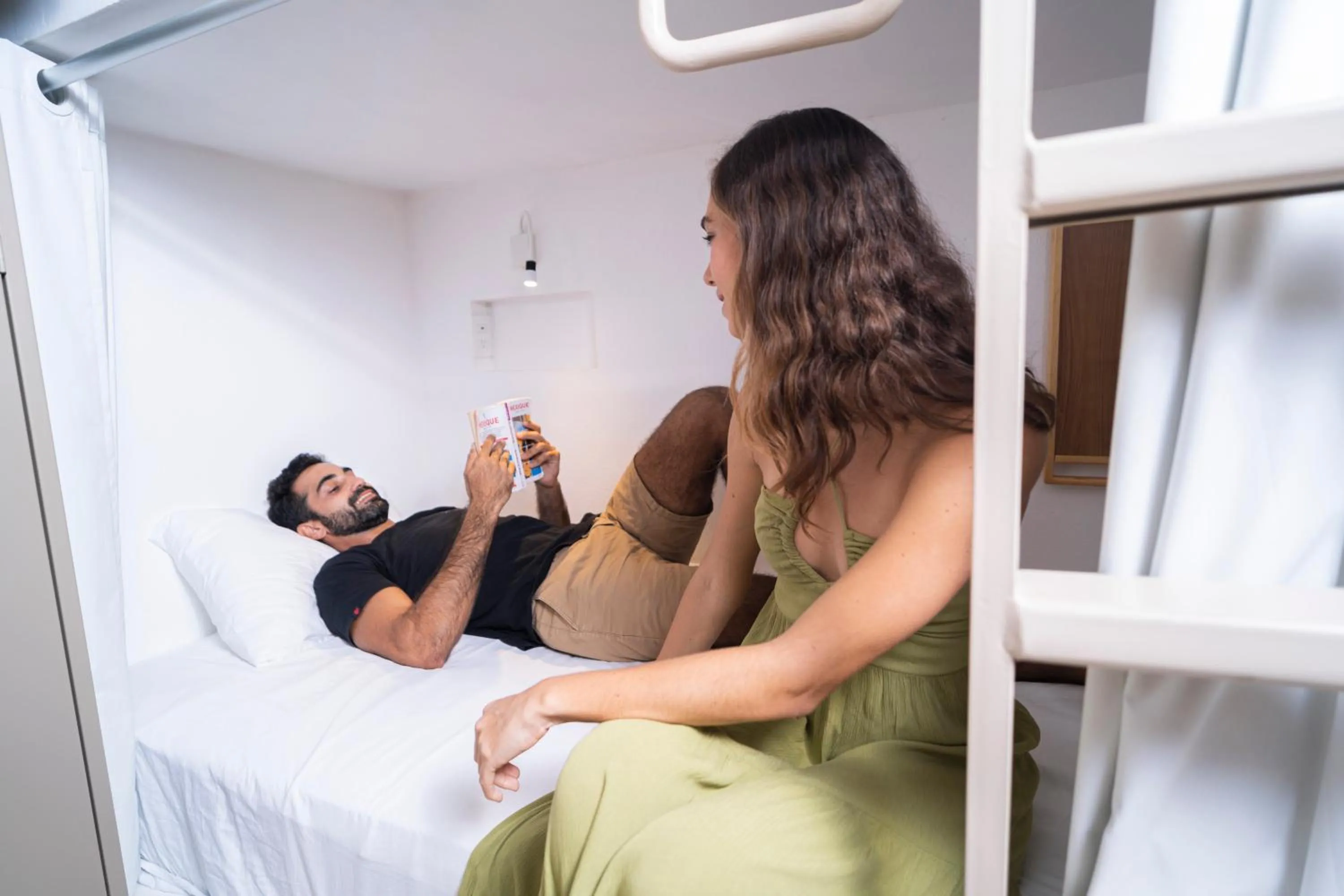 Bed in Nomads Party Hotel