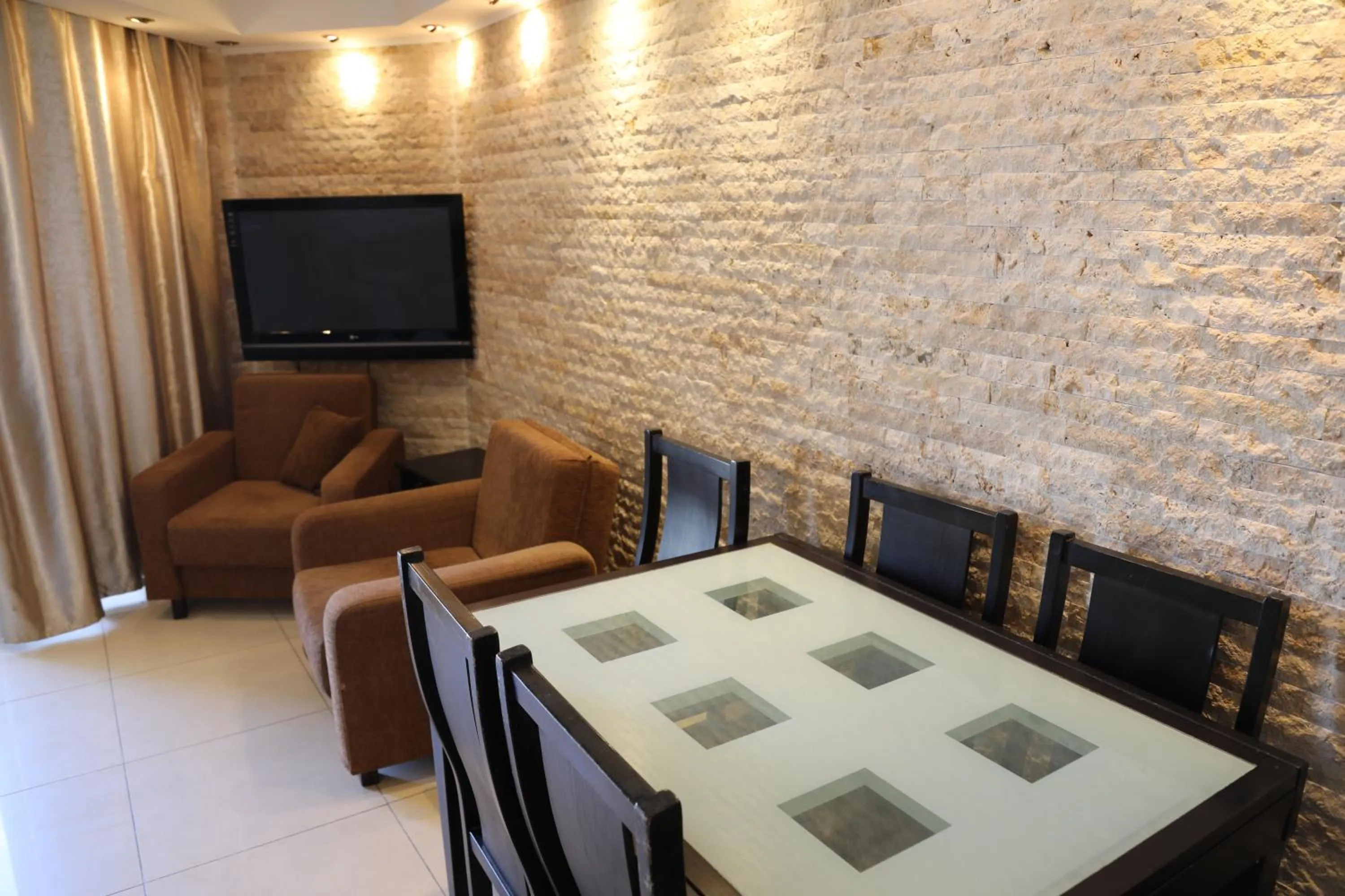 TV and multimedia in Jerusalem Hotel Private Luxury Suites near Western Wall
