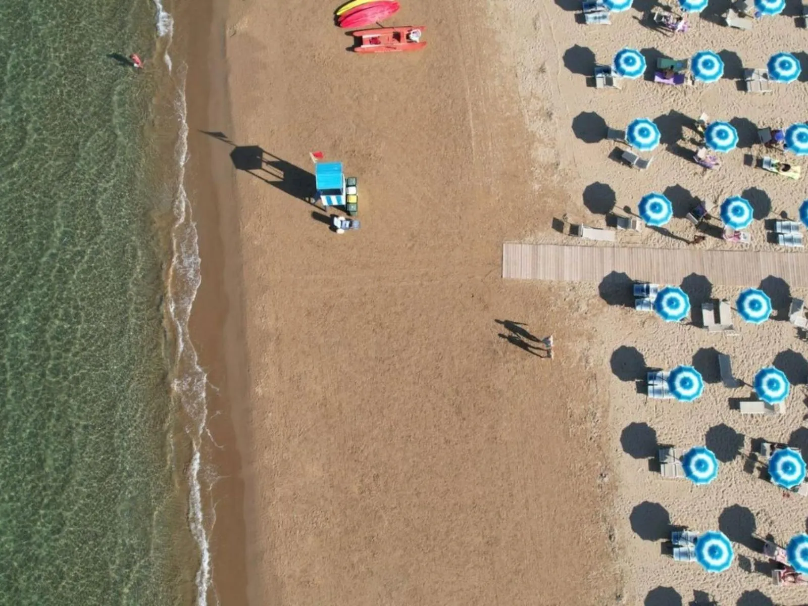 Beach in Hotel I Melograni