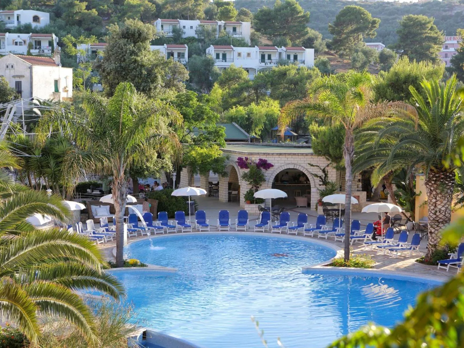 Swimming pool in Hotel I Melograni